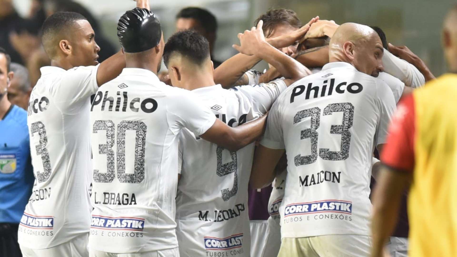Santos Atlético-GO Brasileirão 10 07 2022