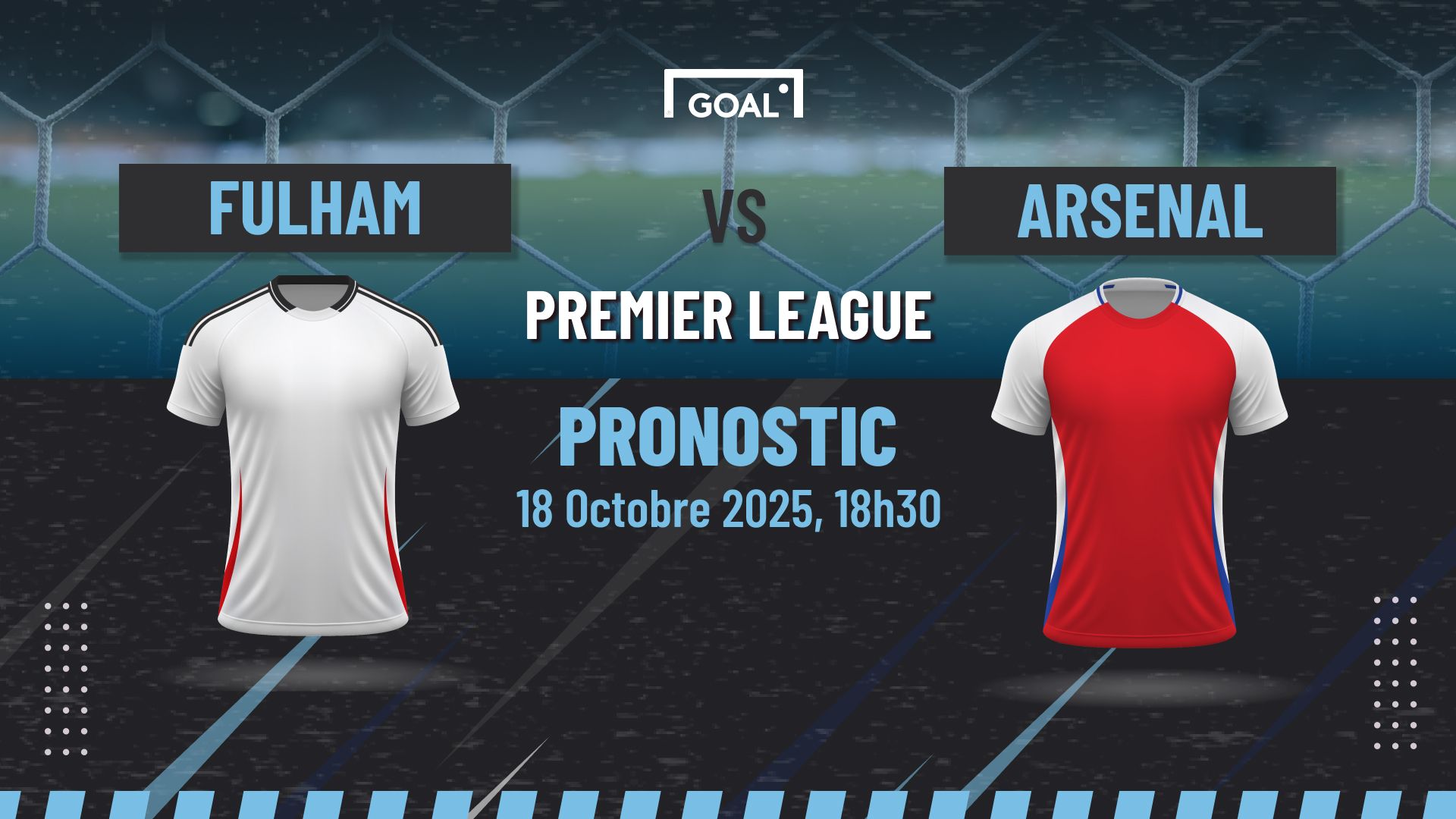Pronostics Fulham vs Arsenal