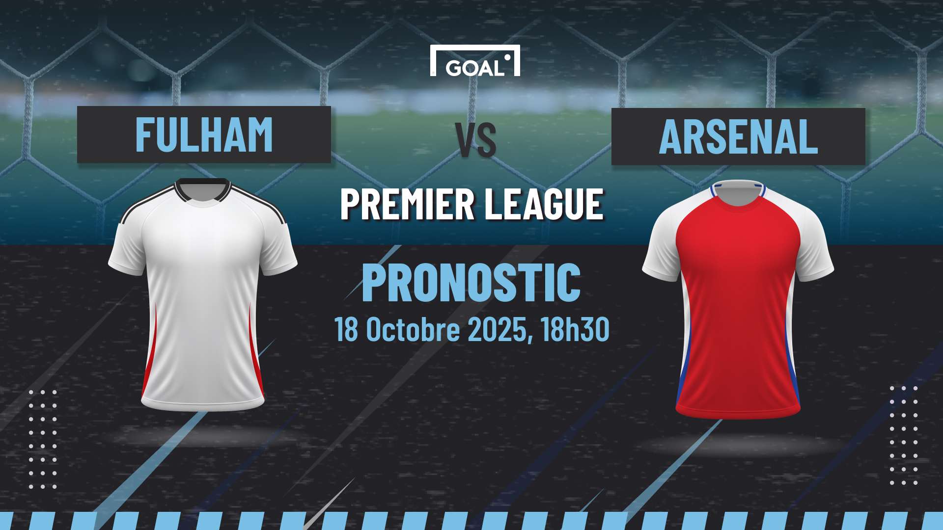 Pronostics Fulham vs Arsenal