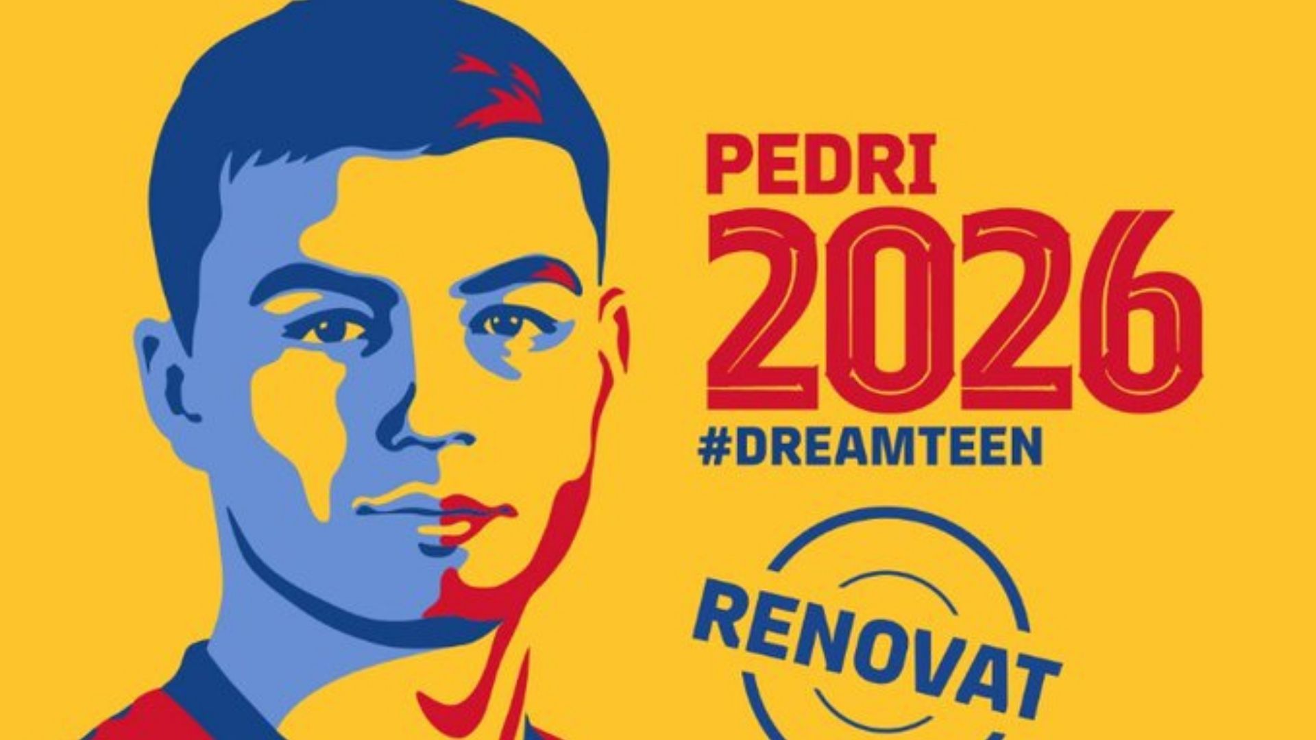 Pedri renovación contrato Barcelona