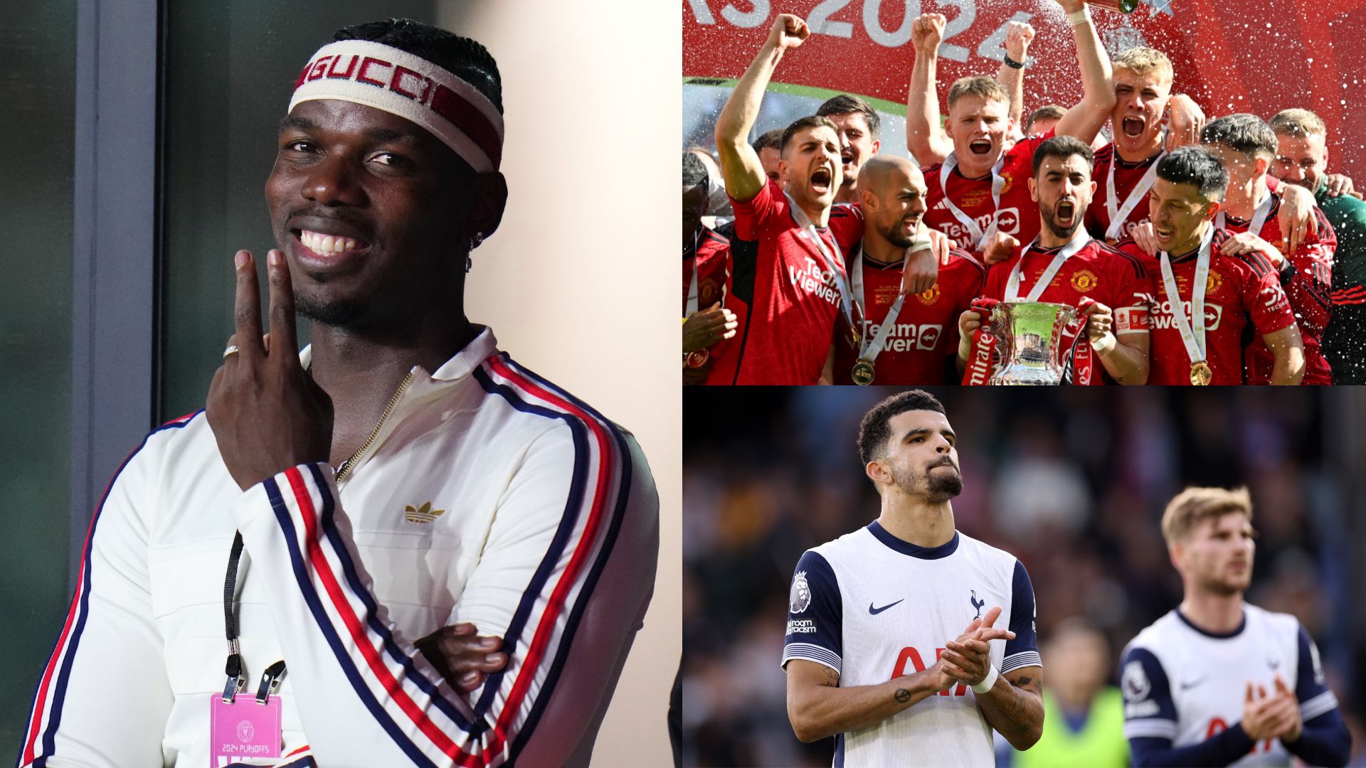 Tottenham Man Utd Paul Pogba