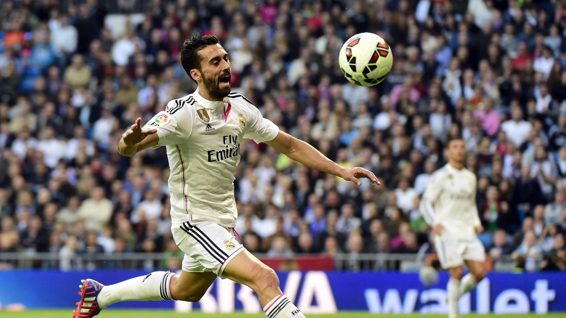 Alvaro Arbeloa Real Madrid Malaga Liga BBVA 04182015