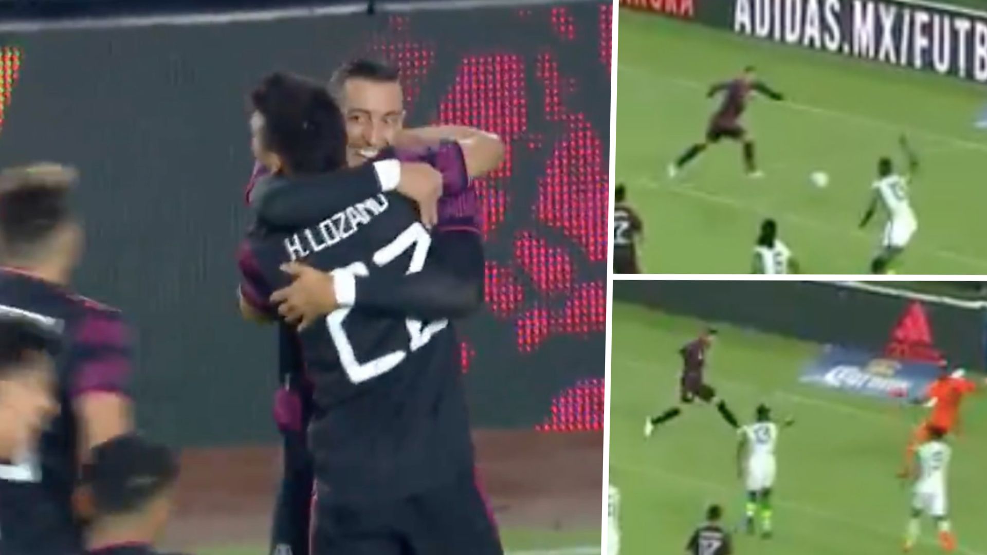 Gol Funes Mori México Nigeria