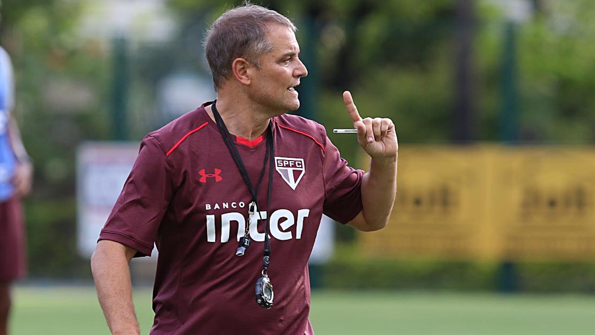 Diego Aguirre treino Sao Paulo 19032018