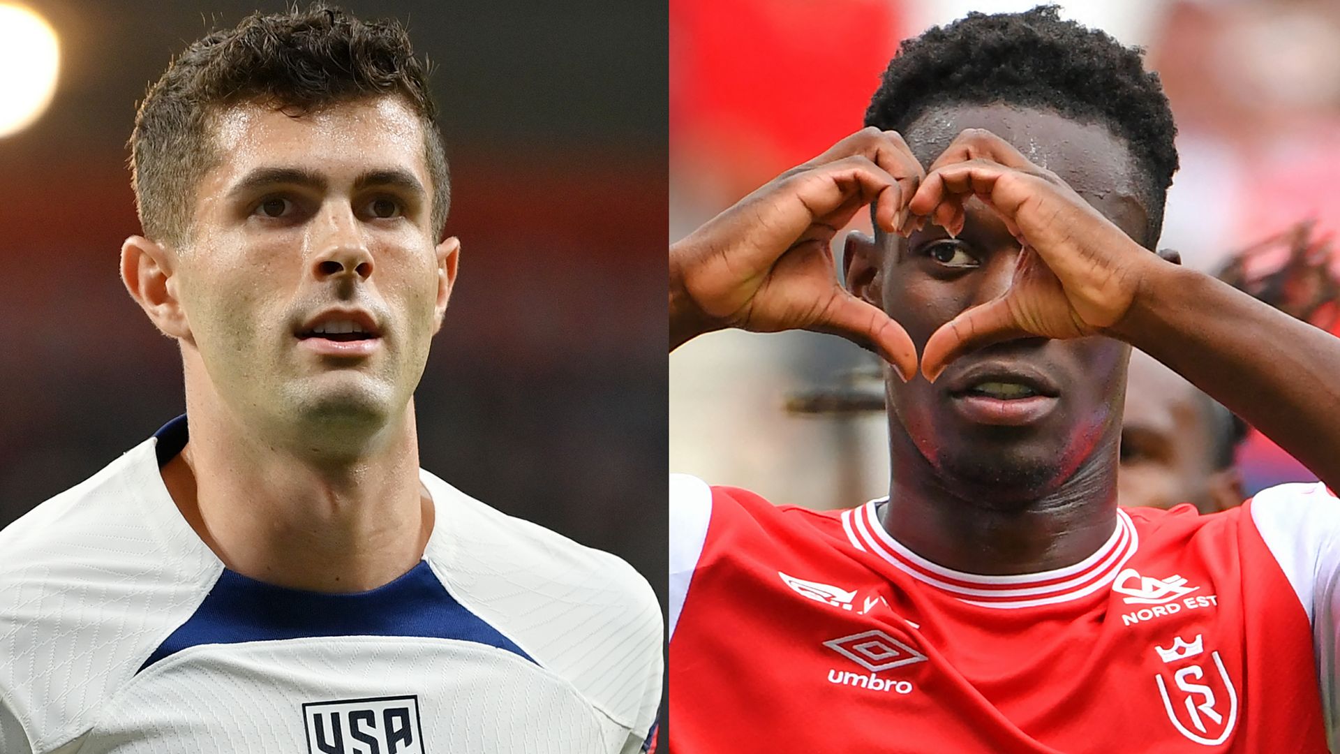 Christian Pulisic Folarin Balogun