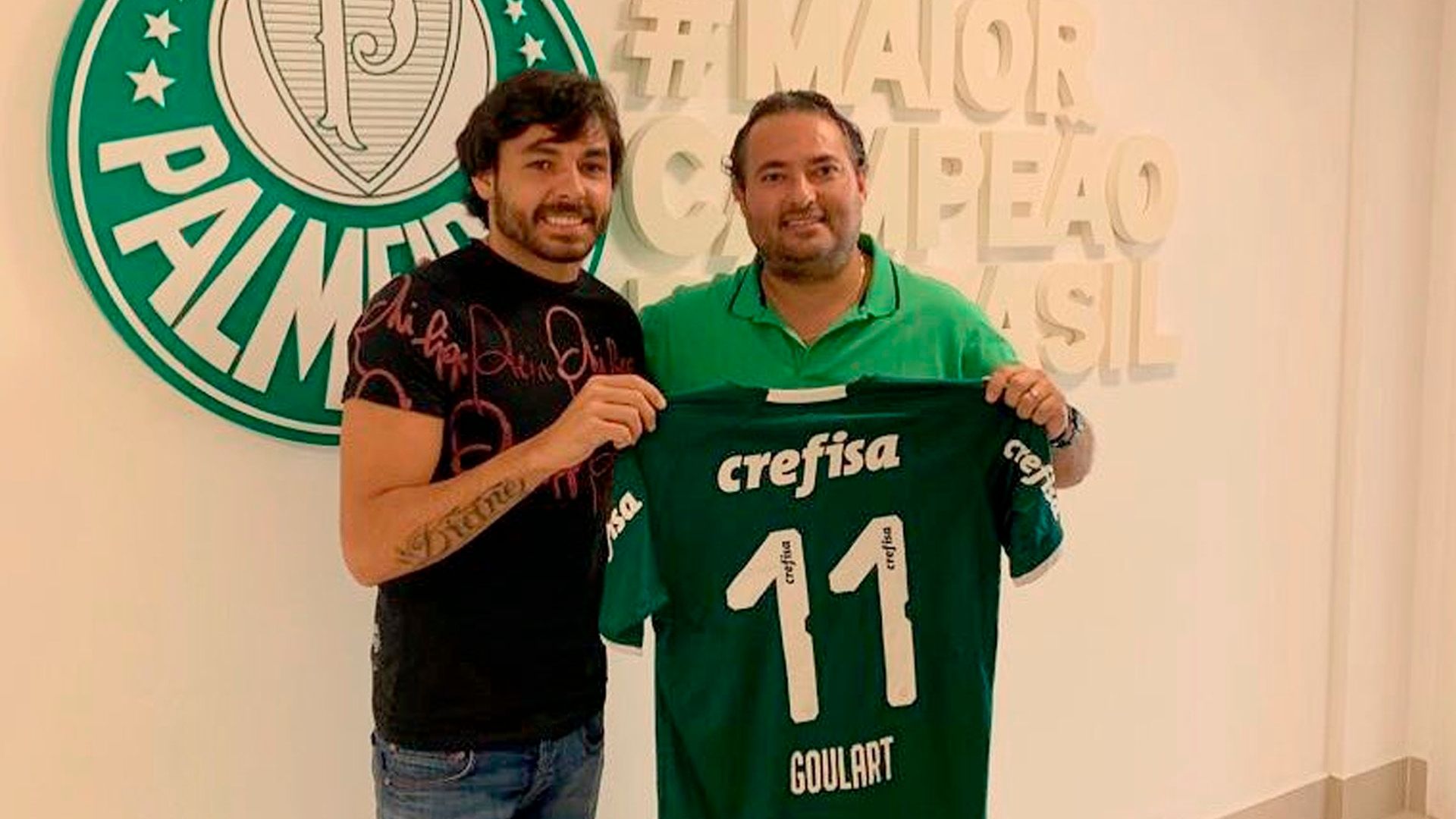 Ricardo Goulart Palmeiras anúncio 15 01 19