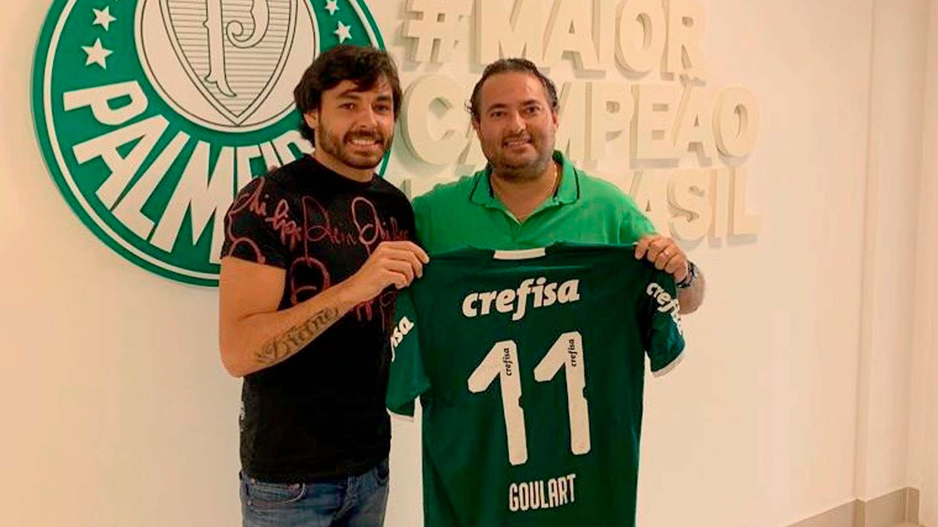 Ricardo Goulart Palmeiras anúncio 15 01 19