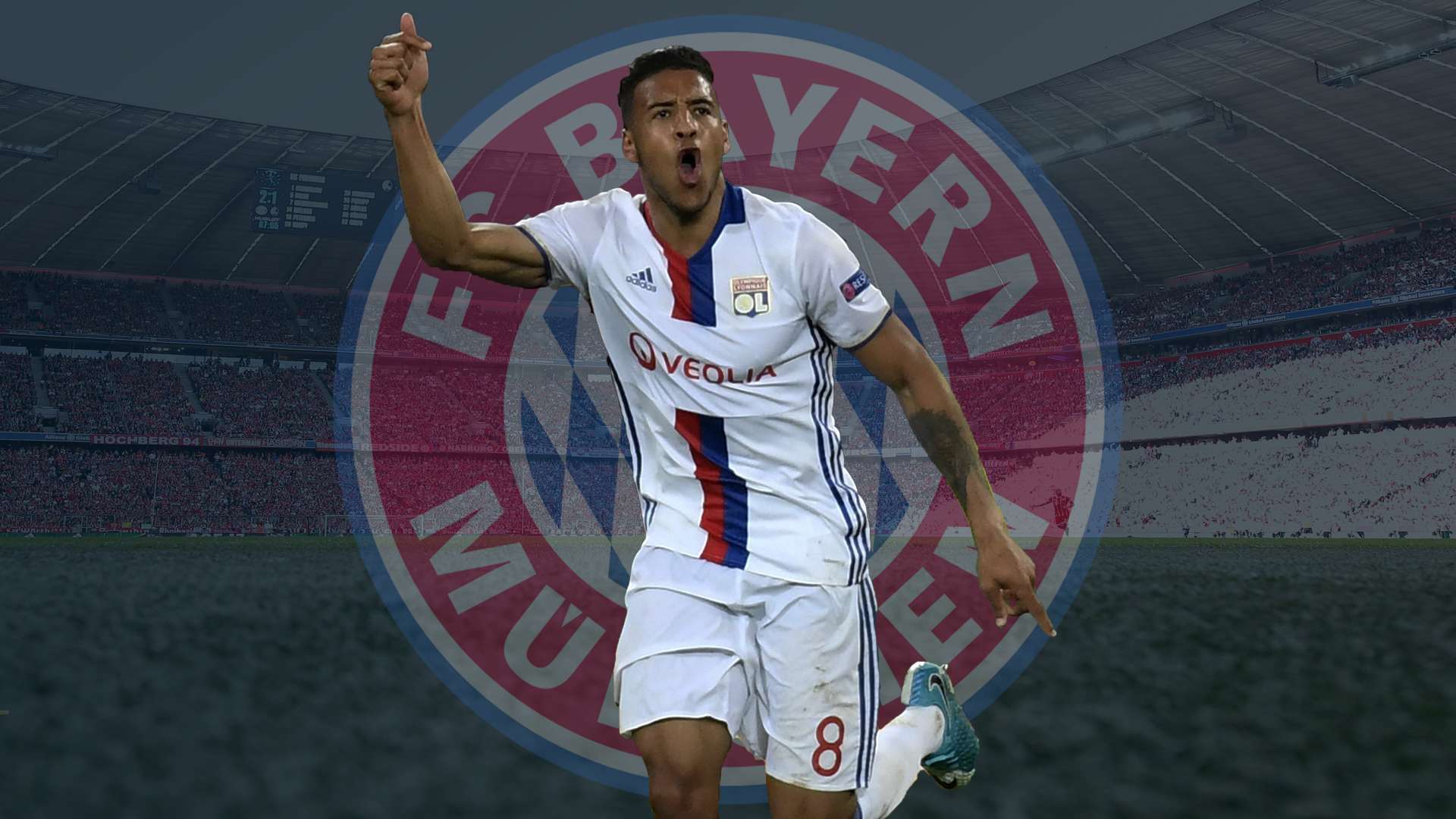 Corentin Tolisso FC Bayern Olympique Lyon GFX