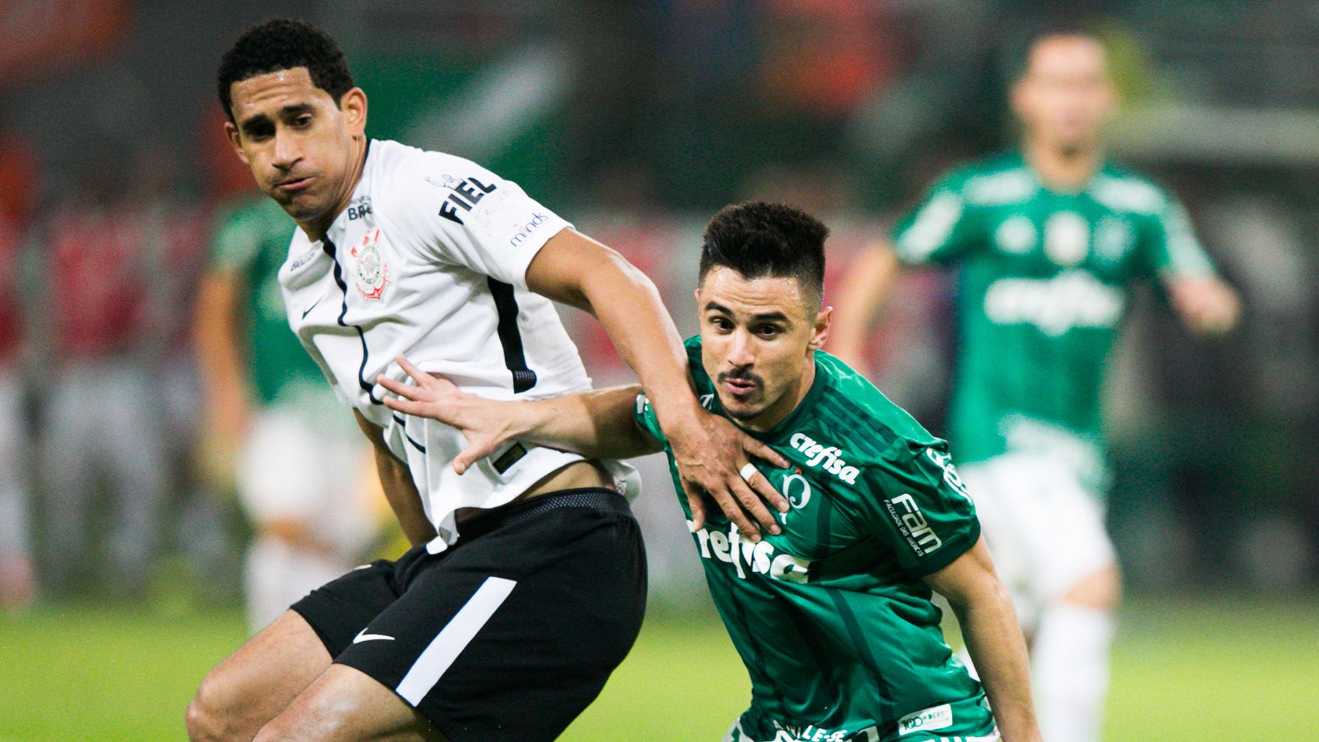 Pablo Willian Bigode Palmeiras Corinthians Brasileirao Serie A 12072017