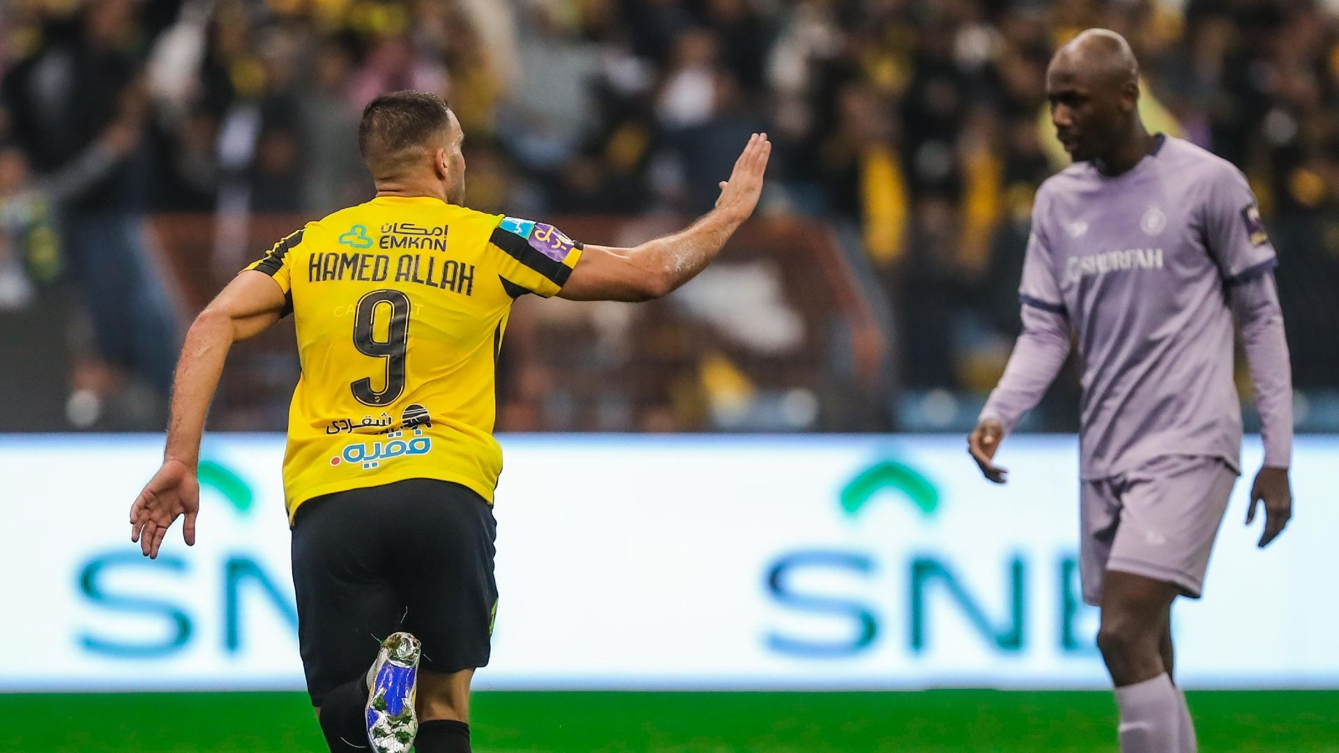 Abderrazak Hamdallah - ittihad - nassr - super cup 2023