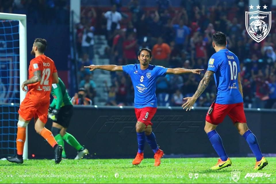 Safiq Rahim Johor Darul Ta'zim Malaysia Super League 15042017