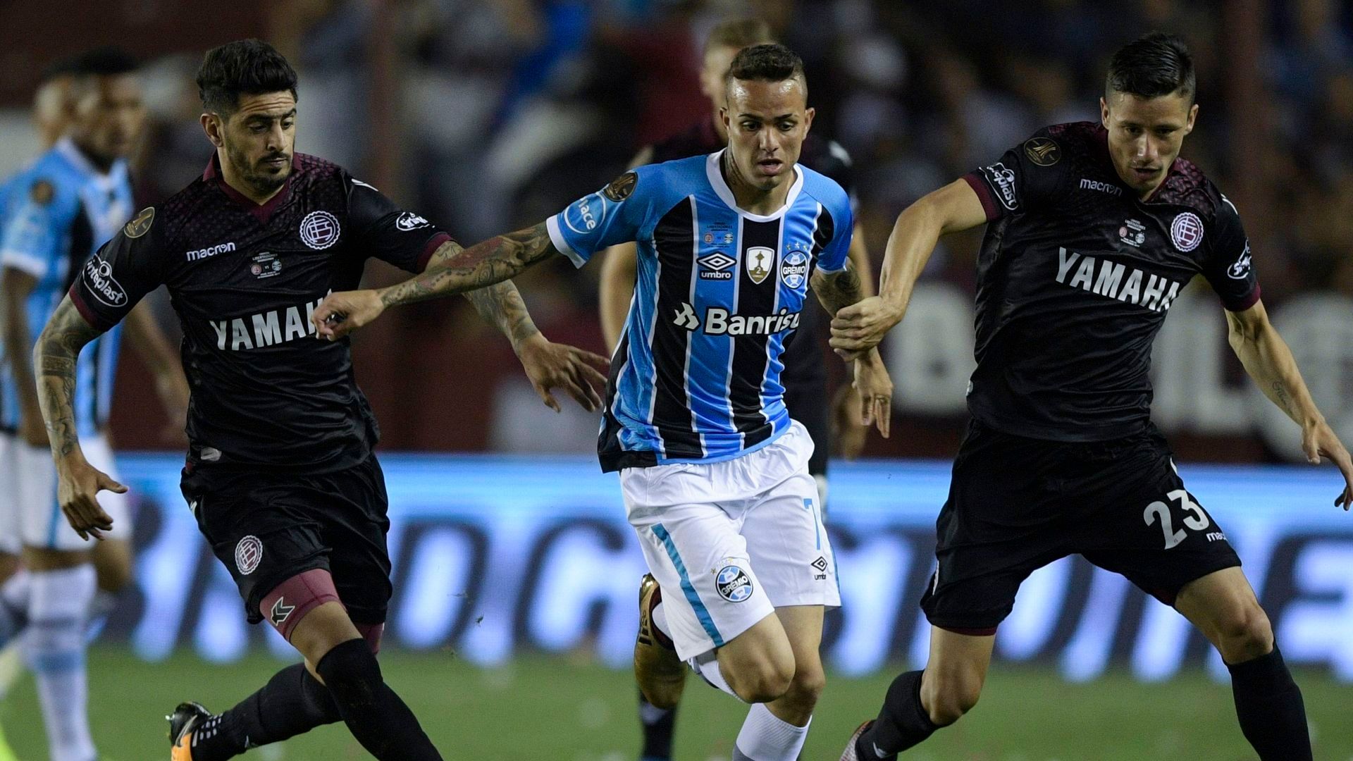 Luan Guilherme Rolando Guerreno Roman Martinez Lanus Gremio Final Copa Libertadores 29112017