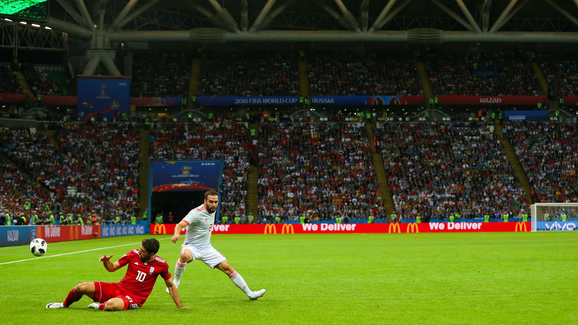 Dani Carvajal Iran Spain World Cup 2018