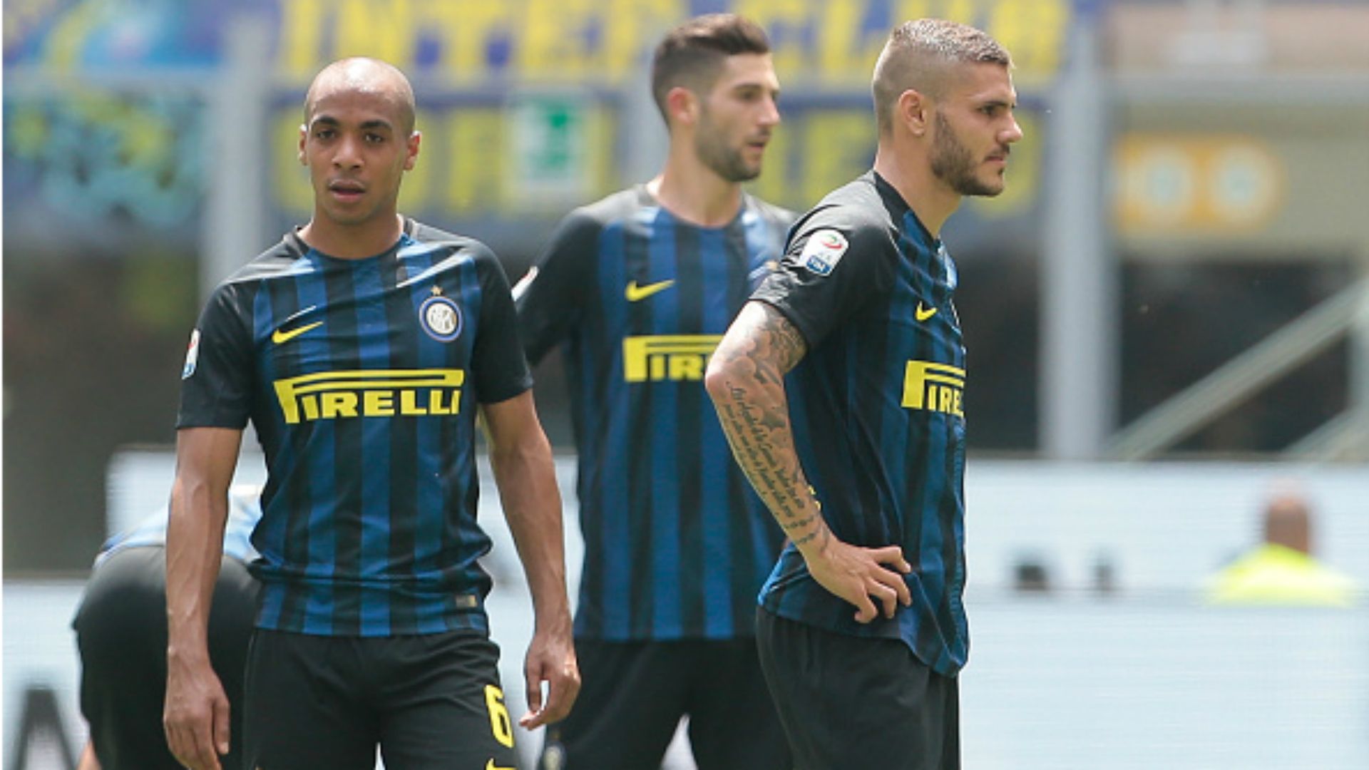 Mauro Icardi Joao Mario Inter Sassuolo Serie A