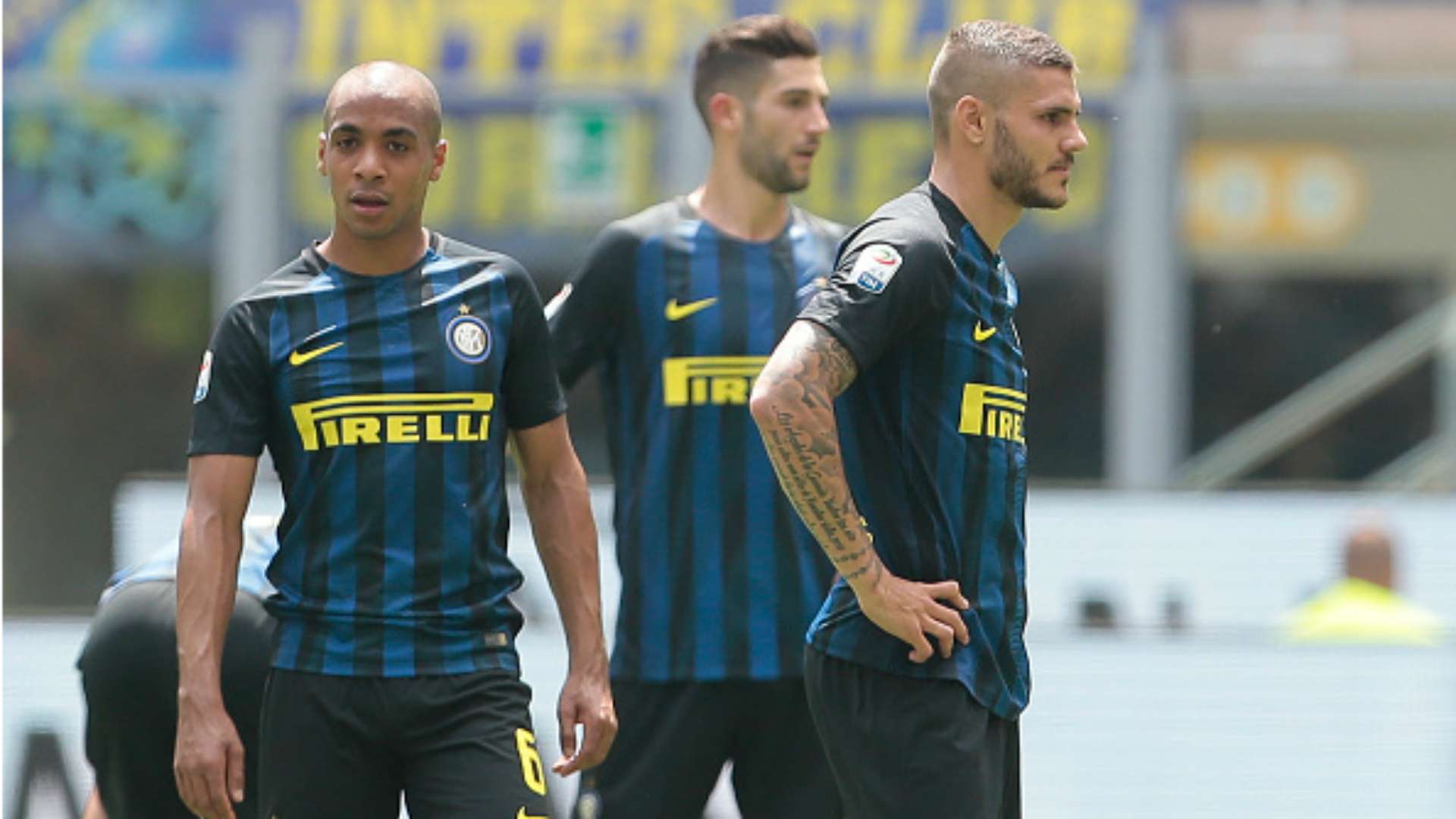Mauro Icardi Joao Mario Inter Sassuolo Serie A