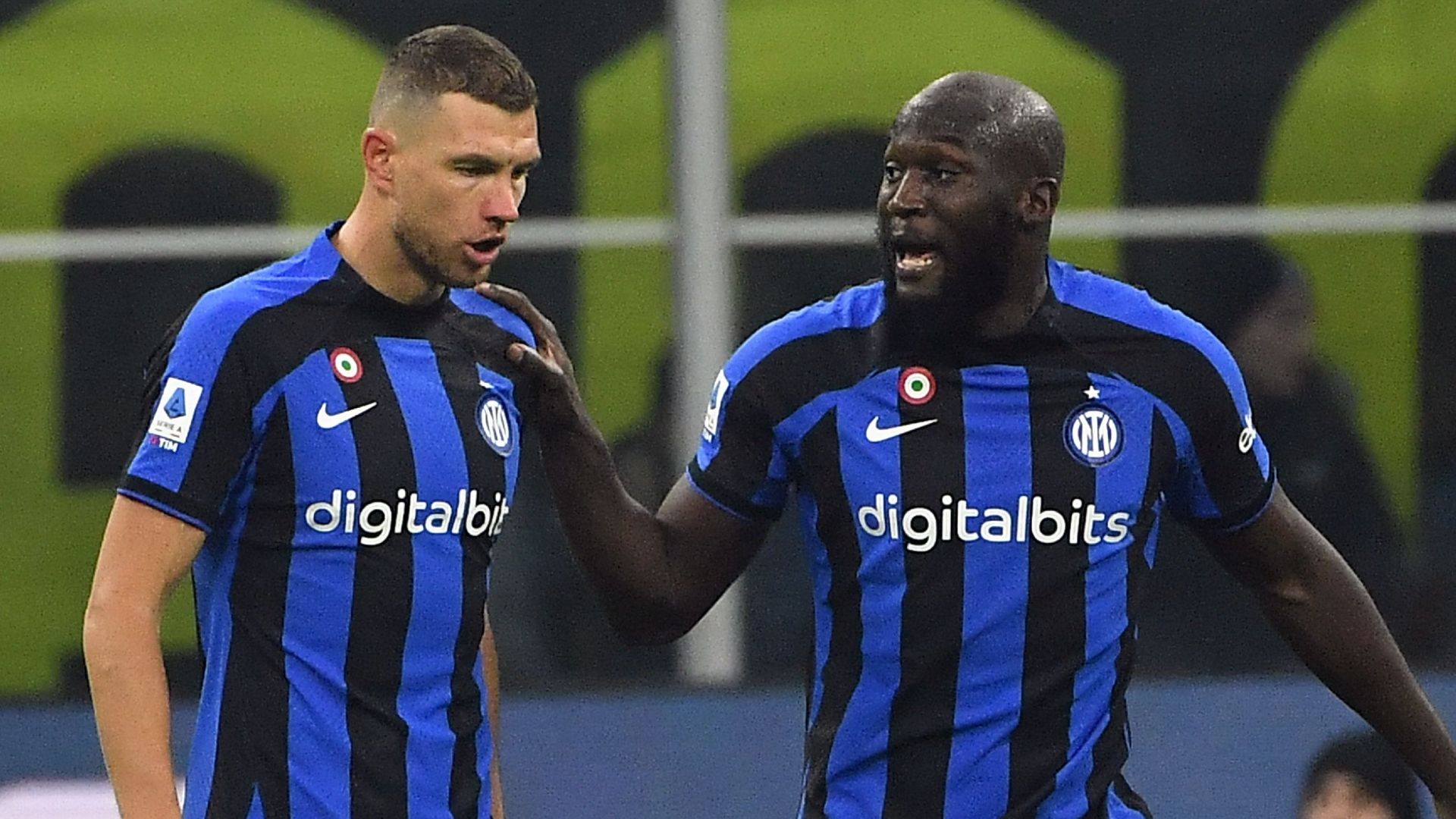 Edin Dzeko Romelu Lukaku 2022-23