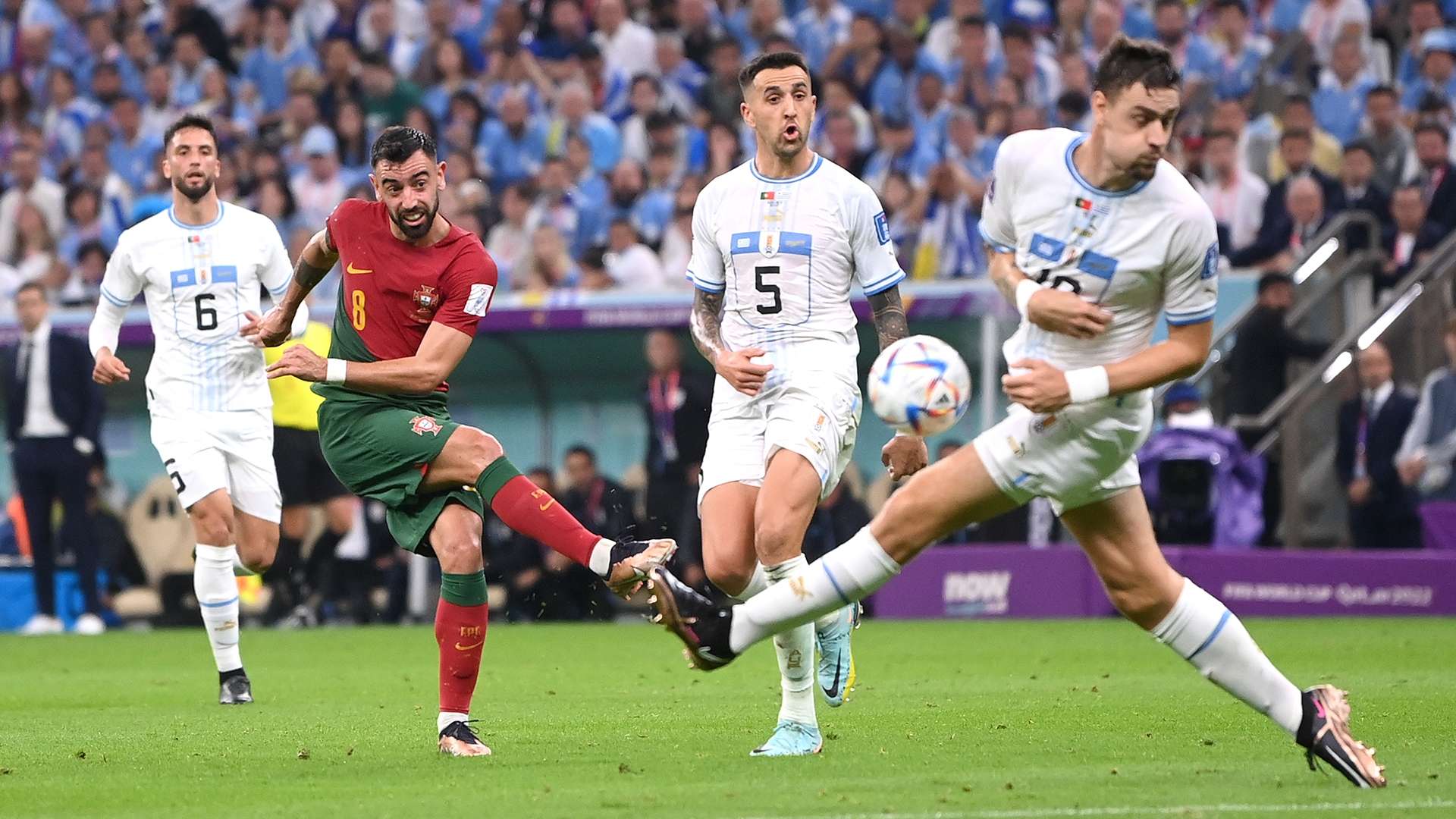 Bruno Fernandes Portugal Uruguay 2022 World Cup