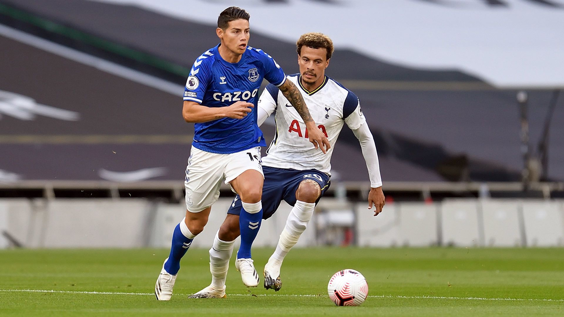 James Rodríguez Everton Premier League 2020