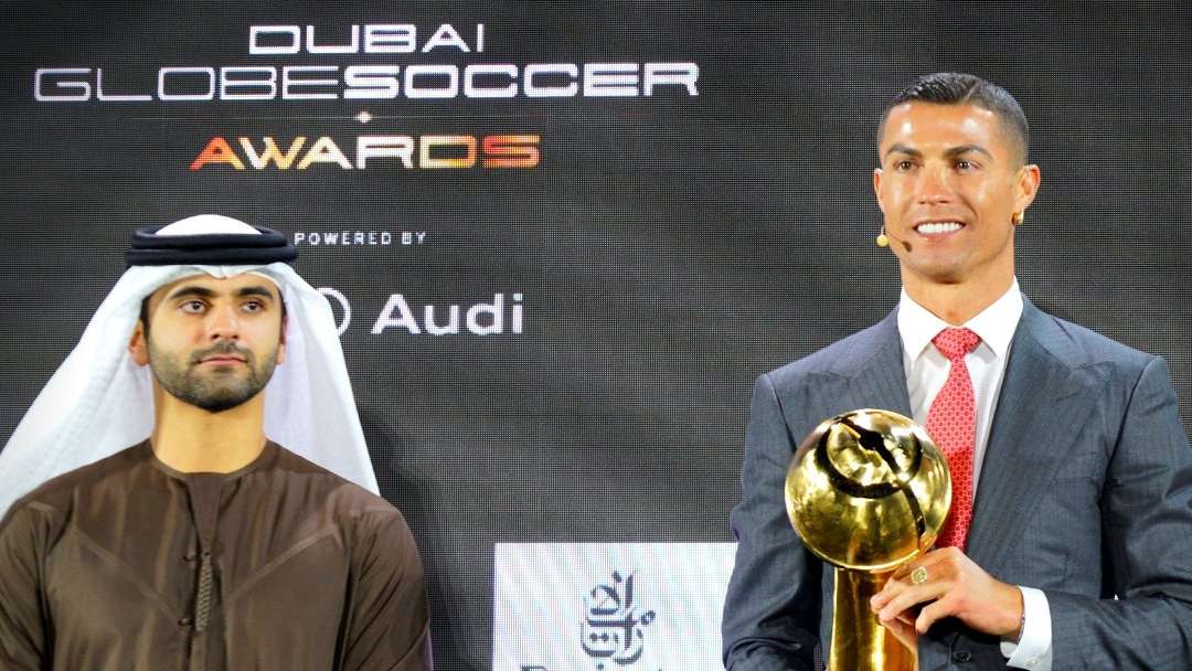 Cristiano Ronaldo Globe Soccer Awards 27122020