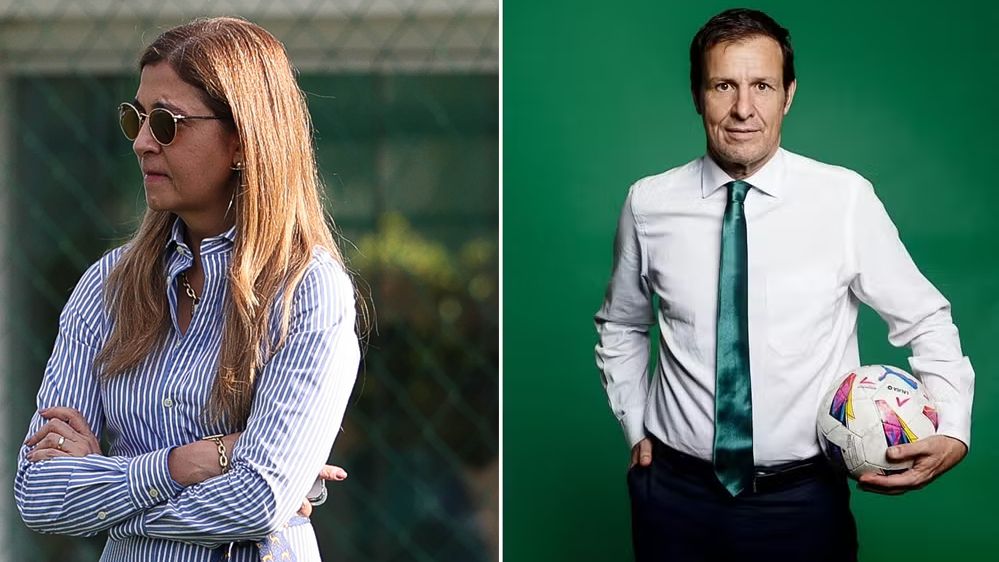 Leila Pereira e Savério Orlandi, candidatos a presidência do Palmeiras