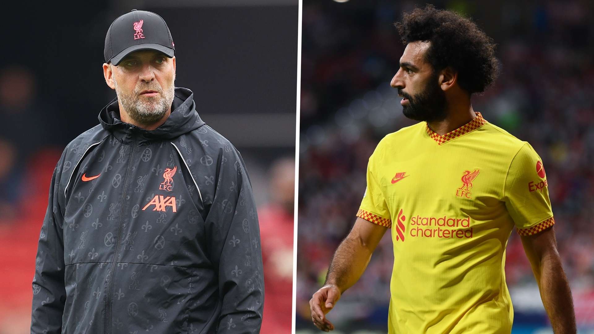 Jurgen Klopp Mohamed Salah Liverpool 2021-22 GFX