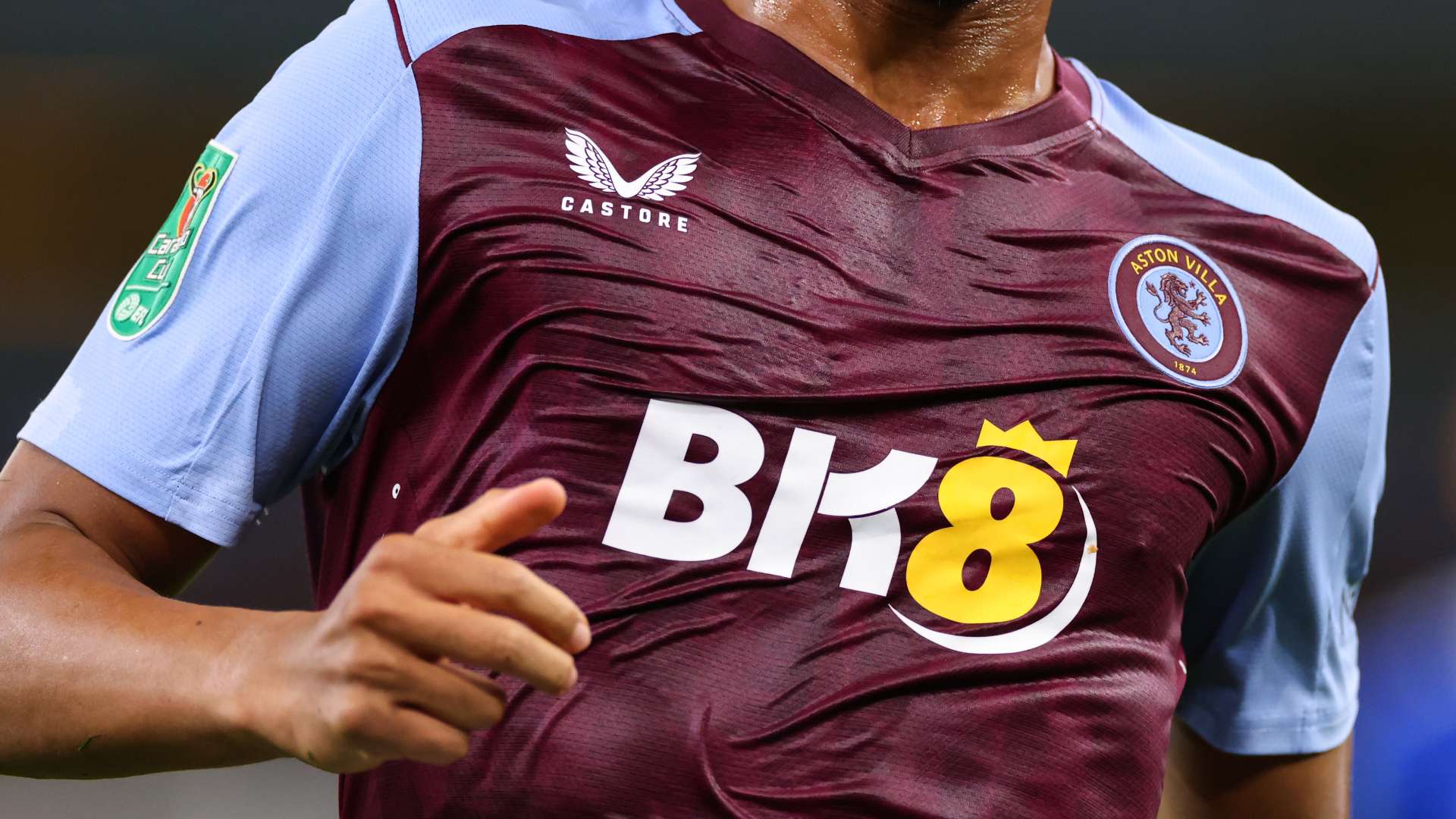 Aston Villa shirt 2023-24 Castore
