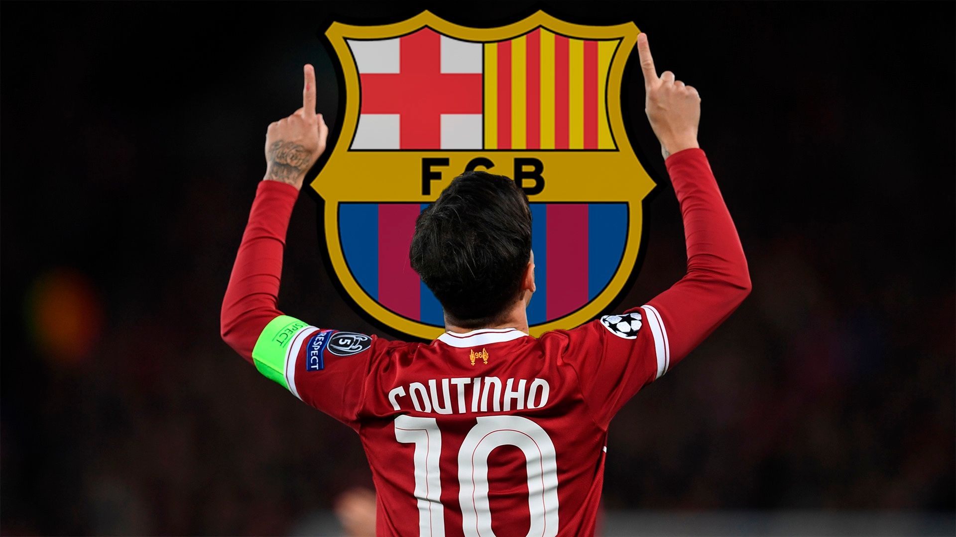 Philippe Coutinho Barcelona Crest