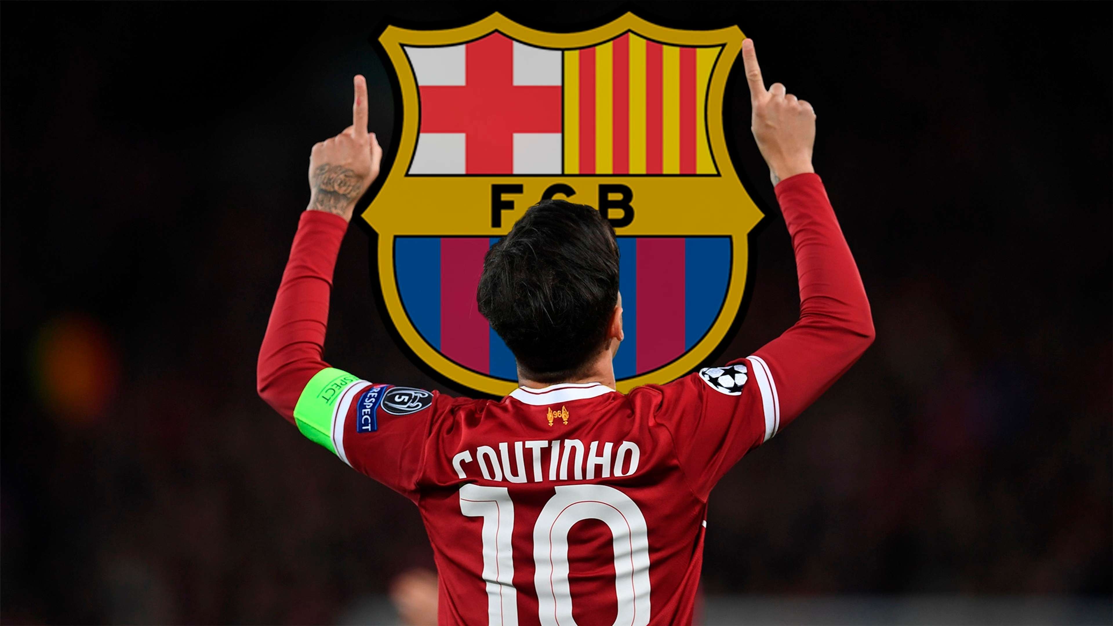 Philippe Coutinho Barcelona Crest
