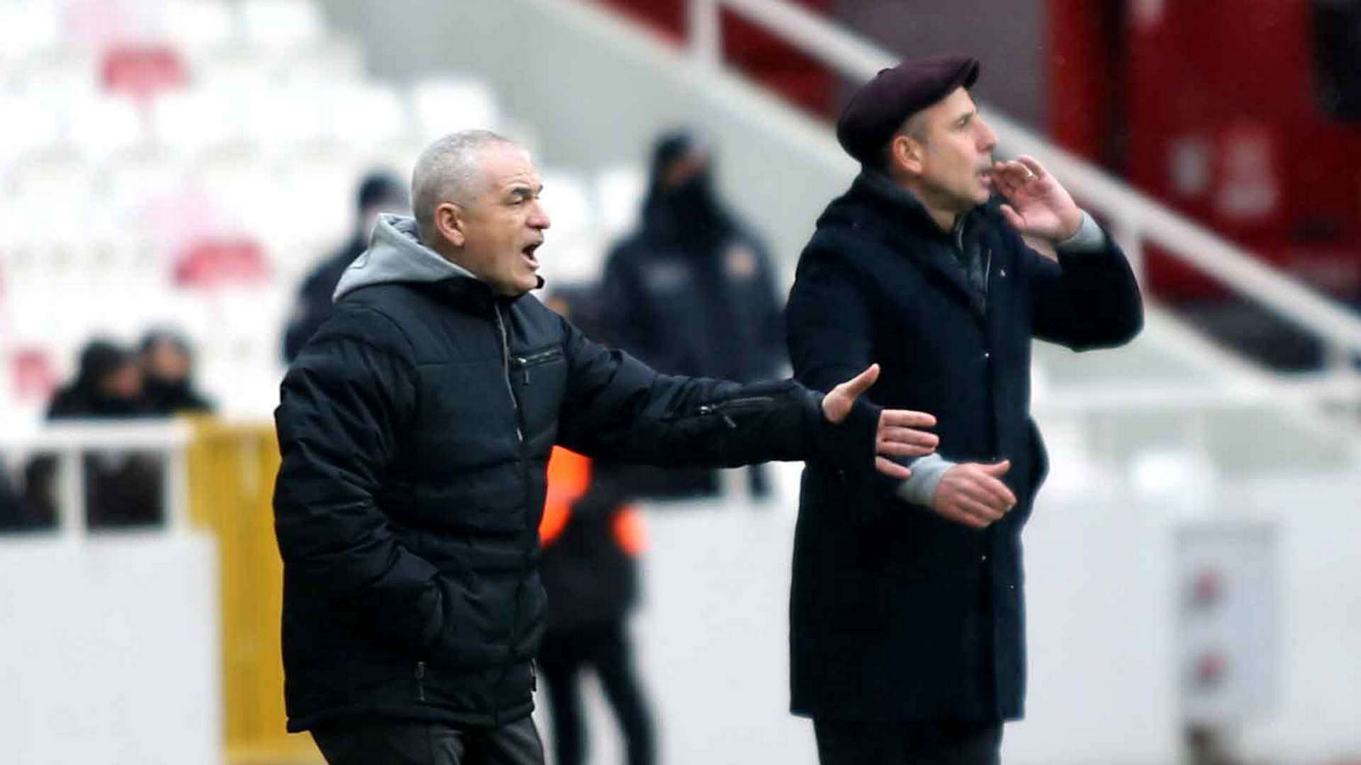 Riza Calimbay Abdullah Avci sivasspor vs trabzonspor 15.01.2022