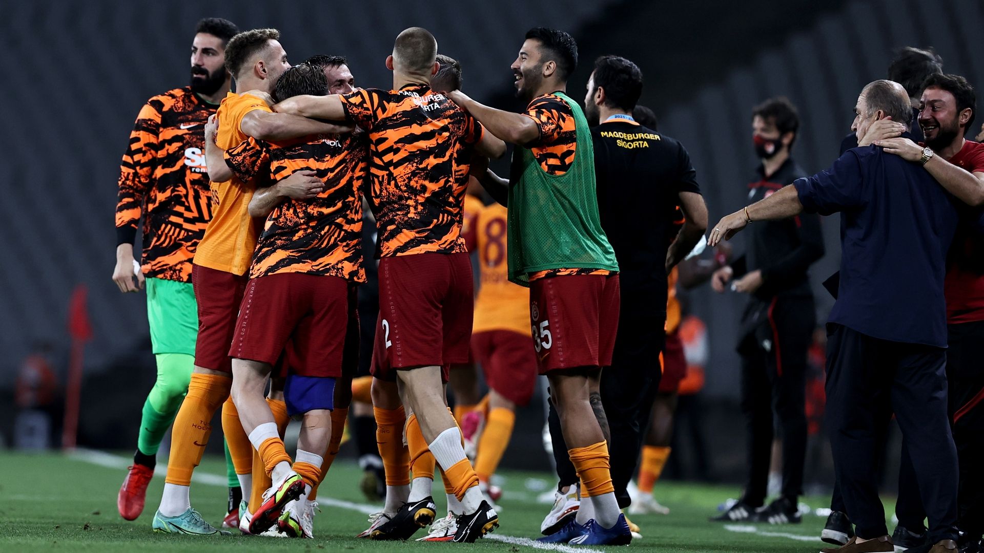 galatasaray goal celebration 2021/22