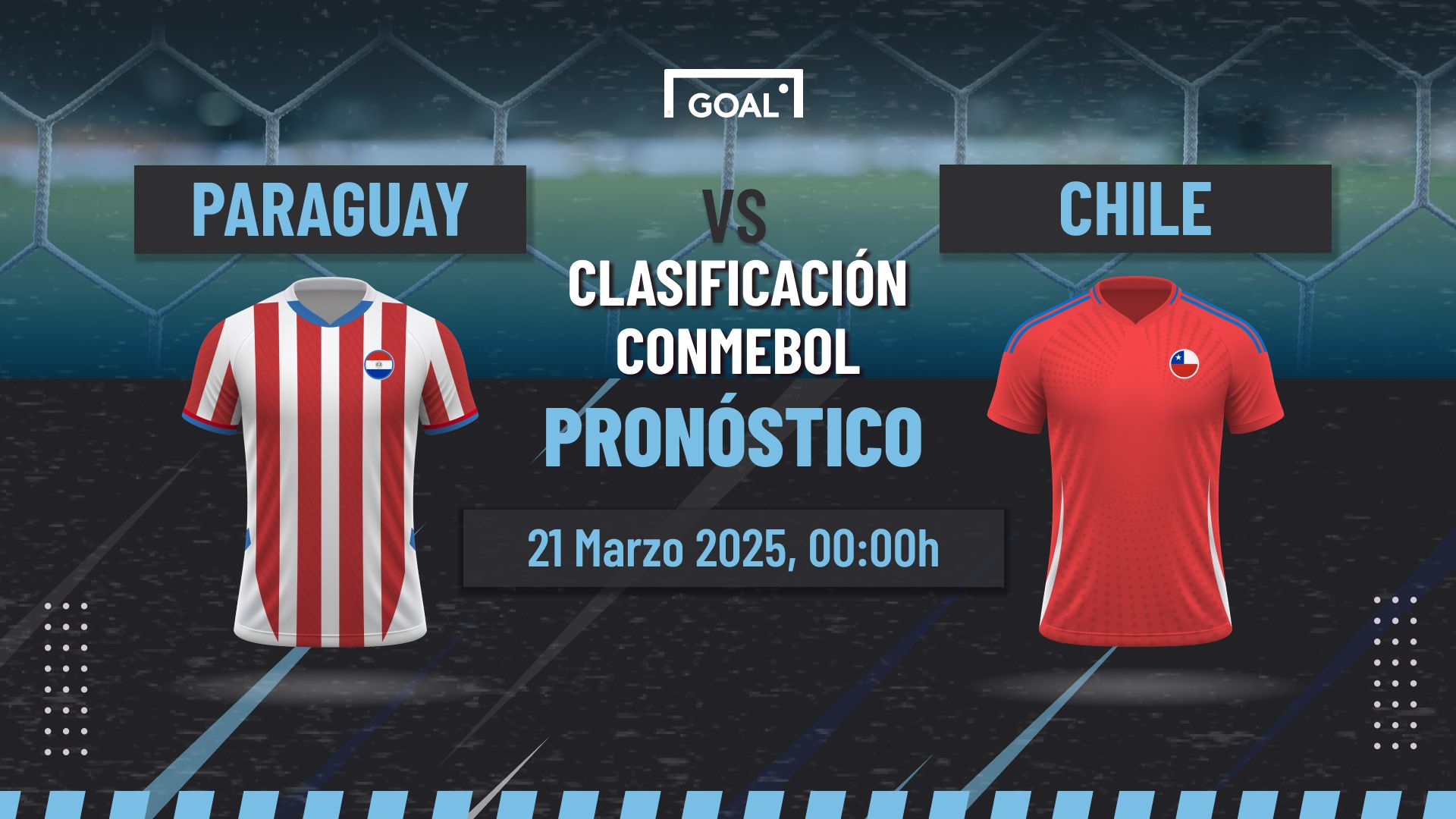 Paraguay vs Chile Pronóstico y Apuestas Eliminatorias Copa del Mundo | 21/03/25