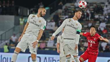 Benzema Sergio Ramos Kashima Antlers Real Madrid Mundial de Clubes