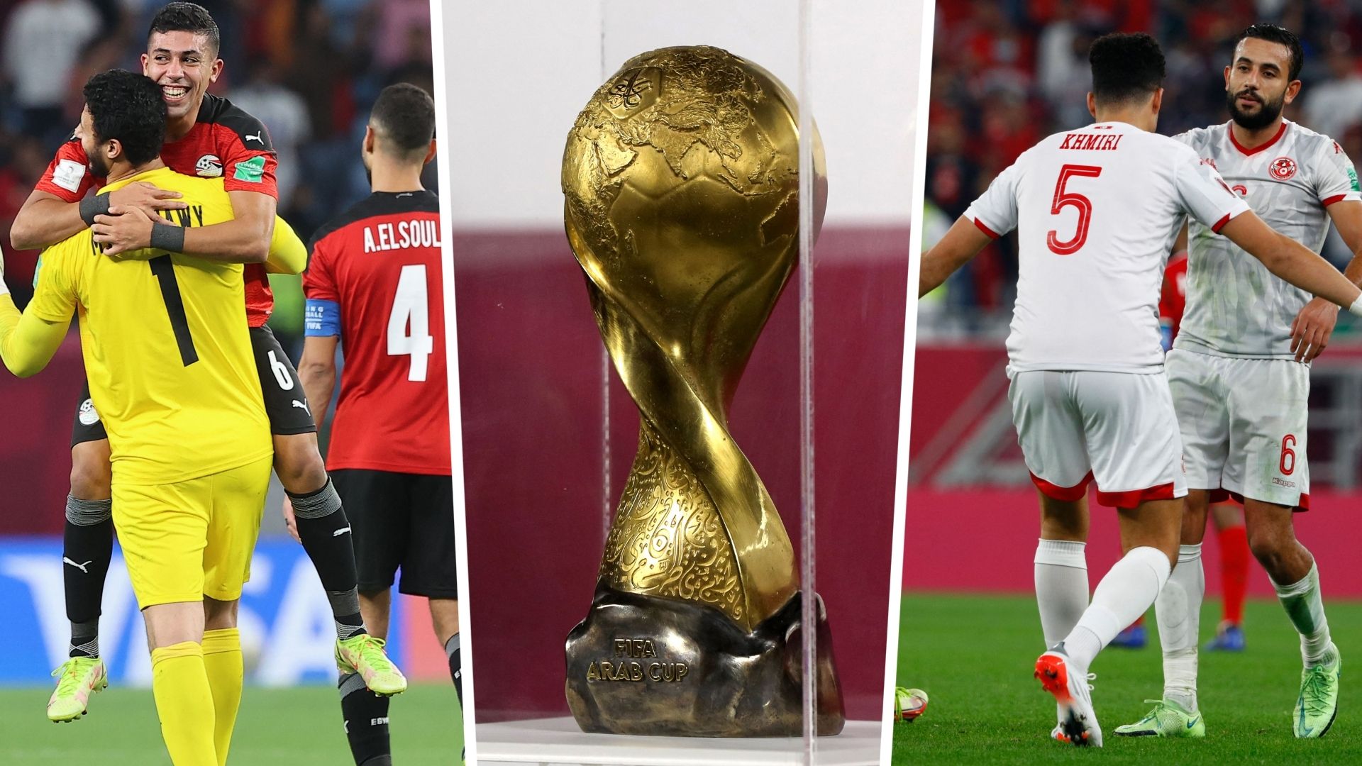 Egypt Tunisia Arab Cup 2021
