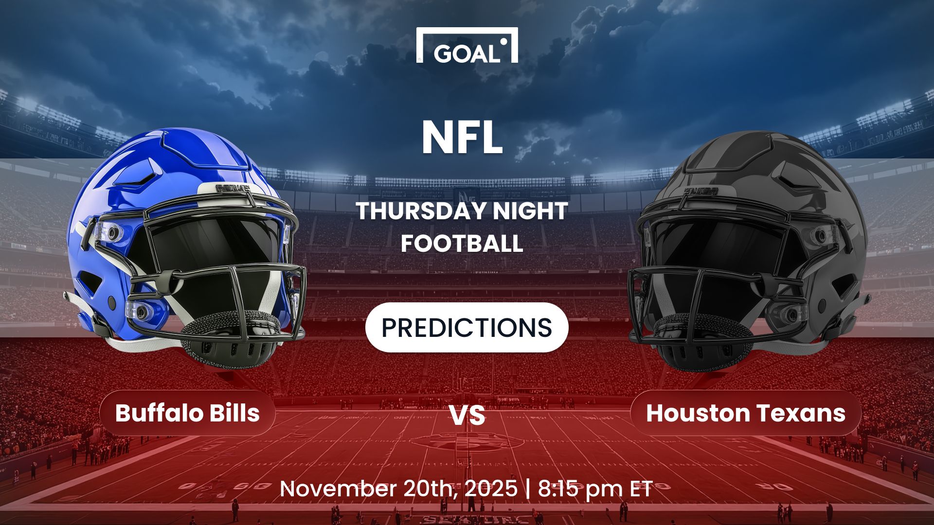 bills vs texans predictions thursday night football