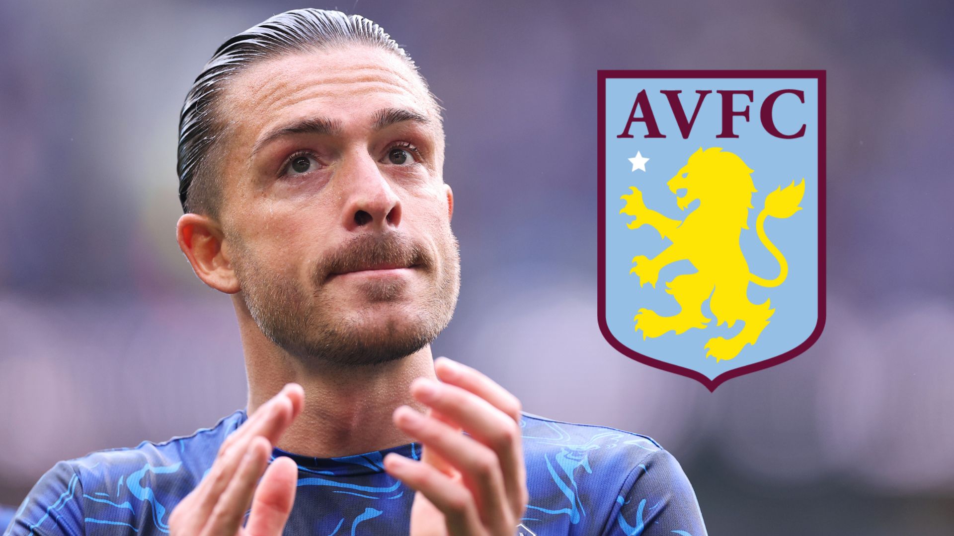 Jack Grealish Aston Villa badge