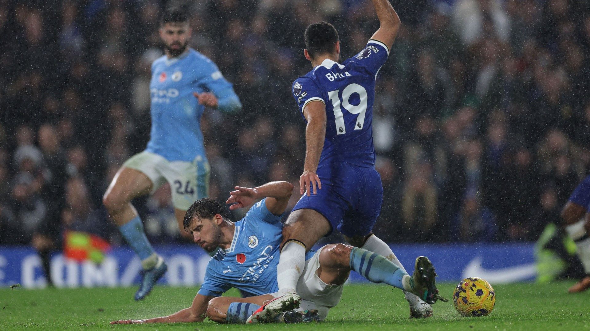 Ruben Dias Chelsea Manchester City Premier League 2023-24