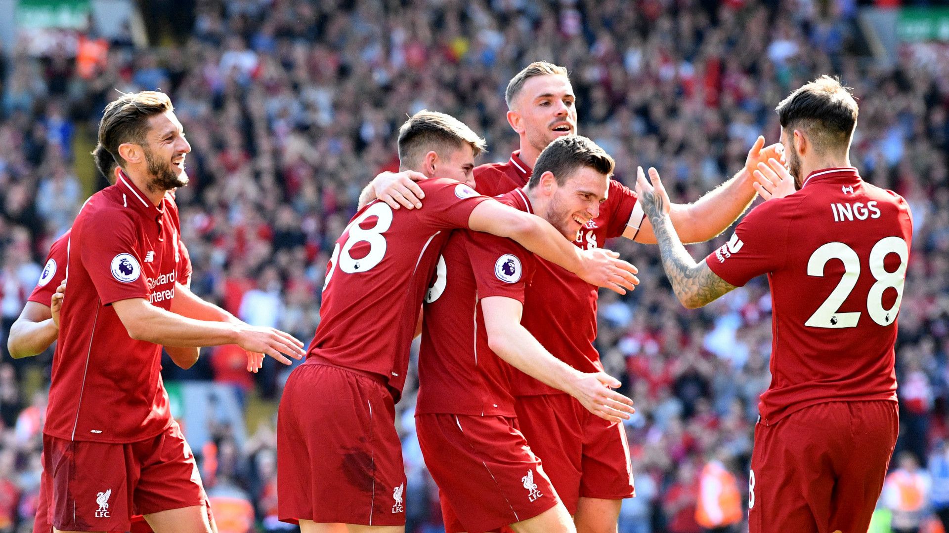 Liverpool Players vs Brighton Premier League