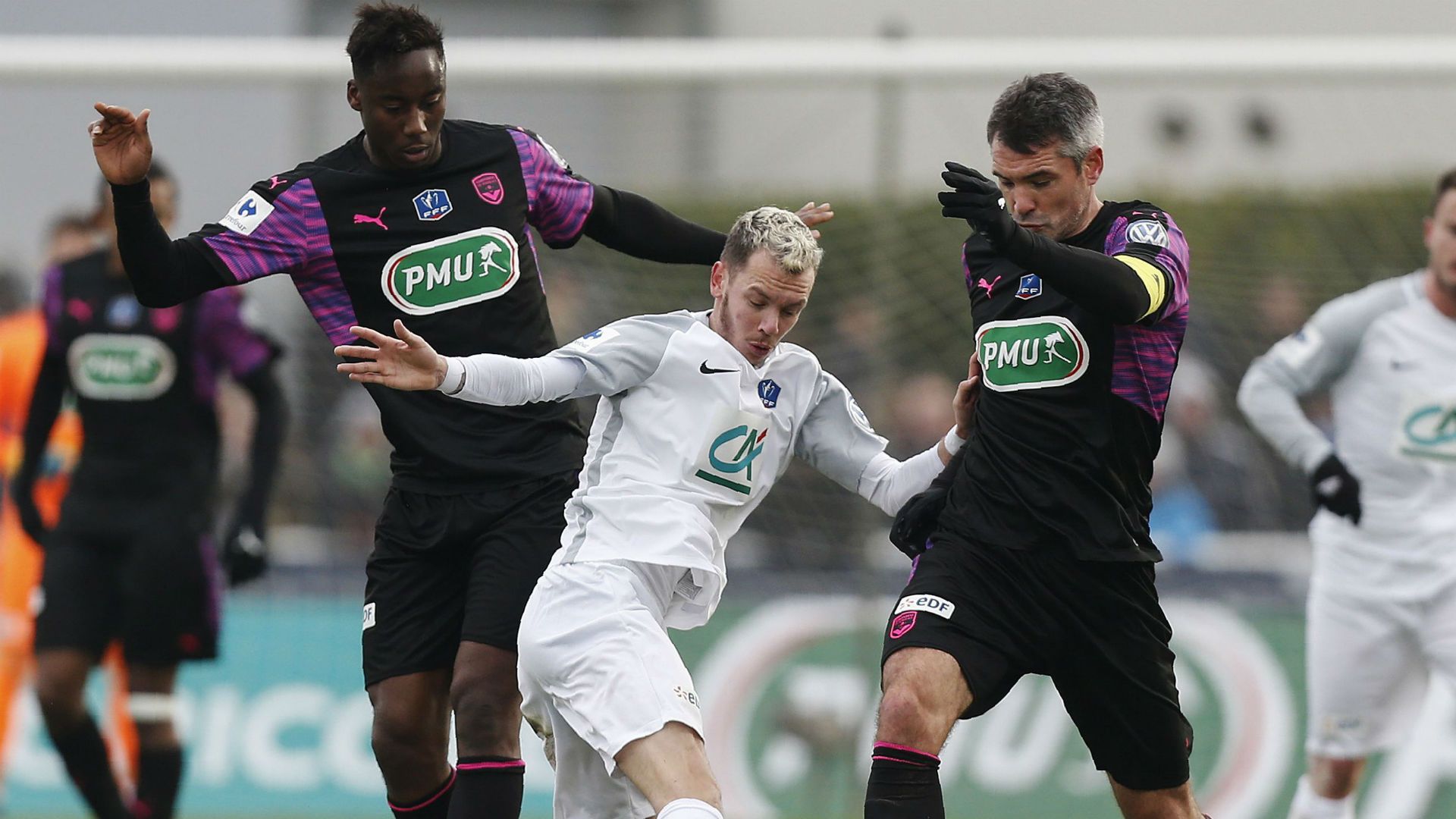 Soualiho Meite Jeremy Toulalan Granville Bordeaux Coupe de France 07012018