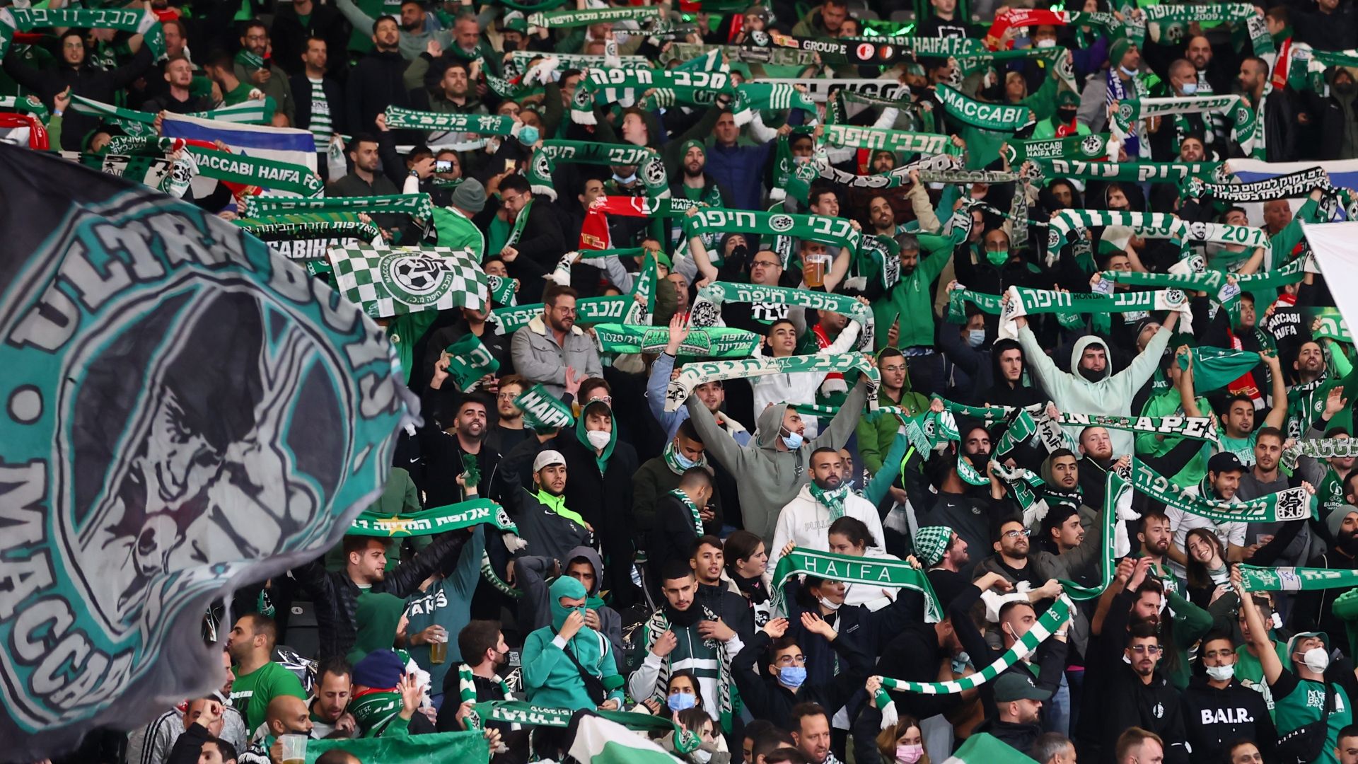 Maccabi Haifa Fans 2021 Conference League