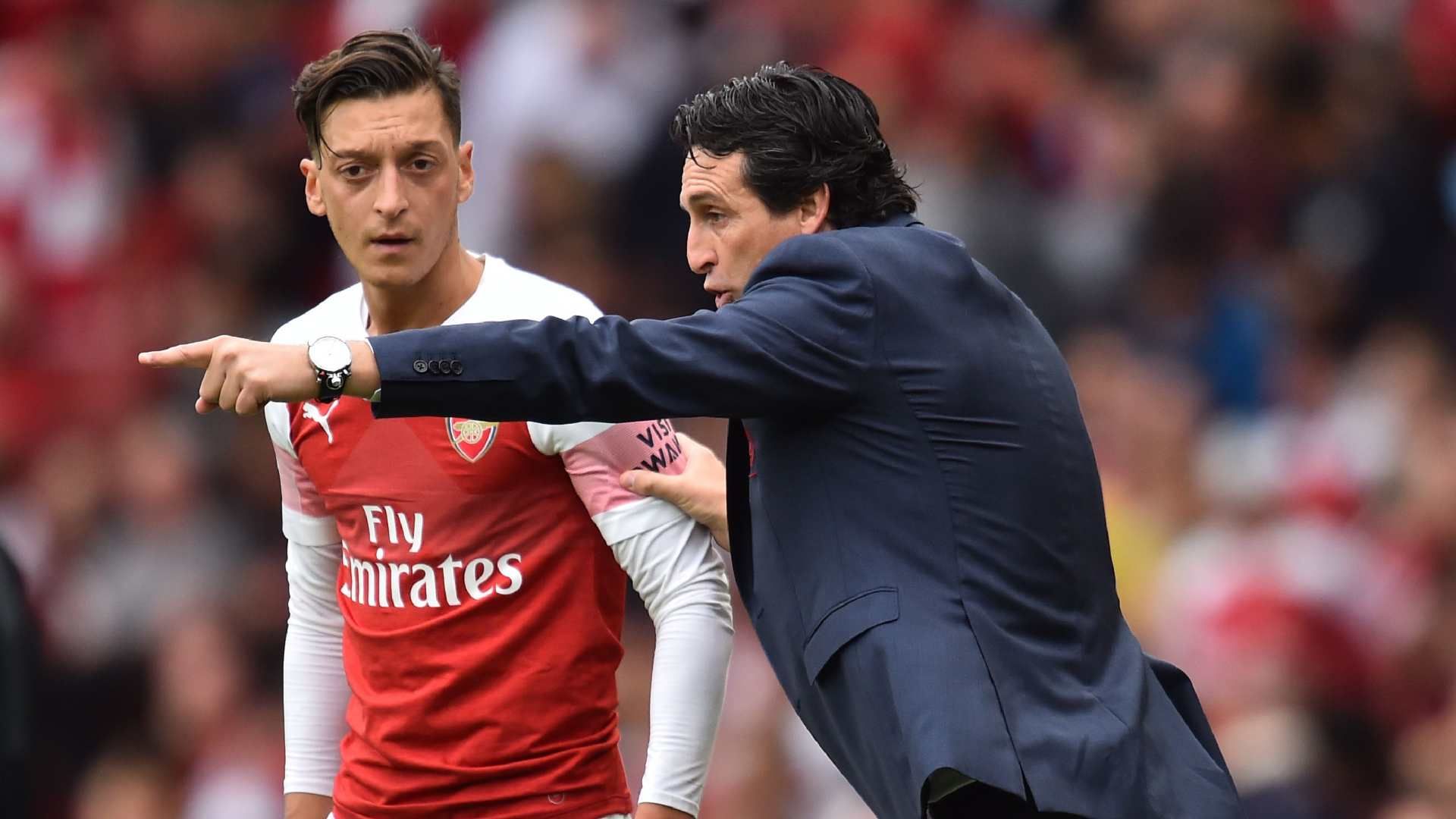 2019-01-16 Unai Emery Mesut Ozil