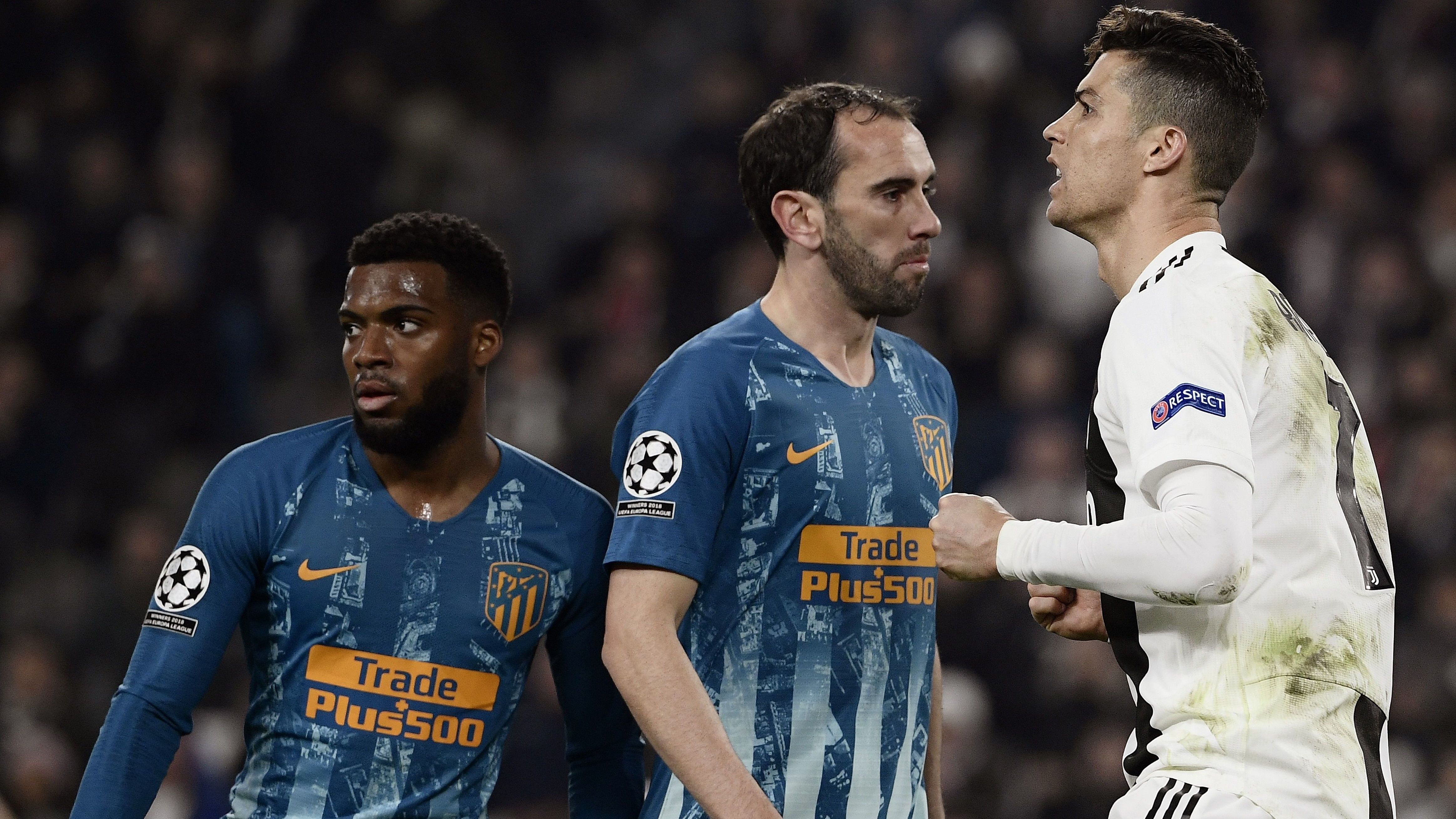 Cristiano Ronaldo Thomas Lemar Diego Godin Juventus Atlético de Madrid UCL 12032019