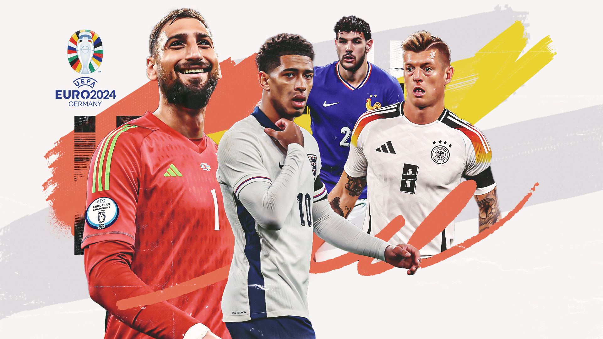 Euro 2024 formazioni tipo GFX