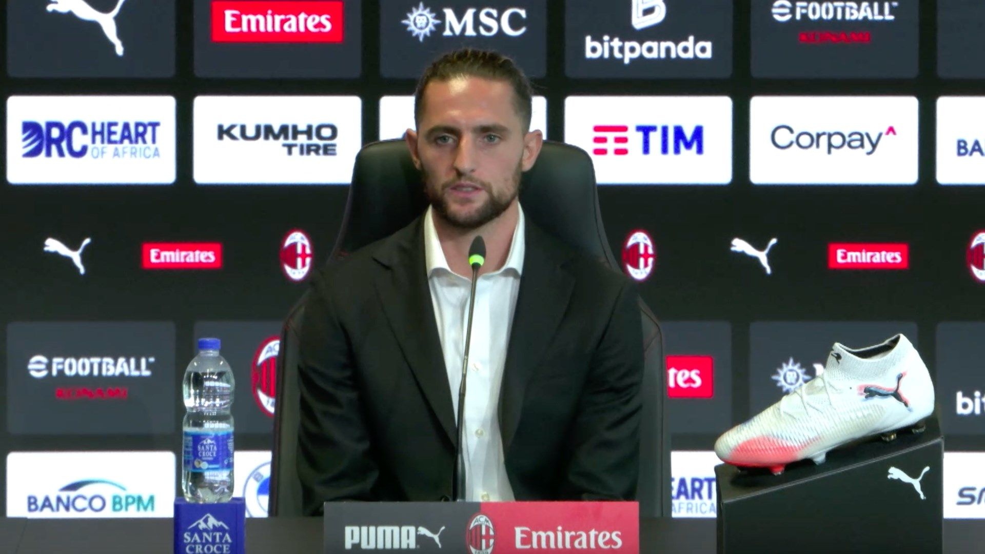 Rabiot Milan conferenza