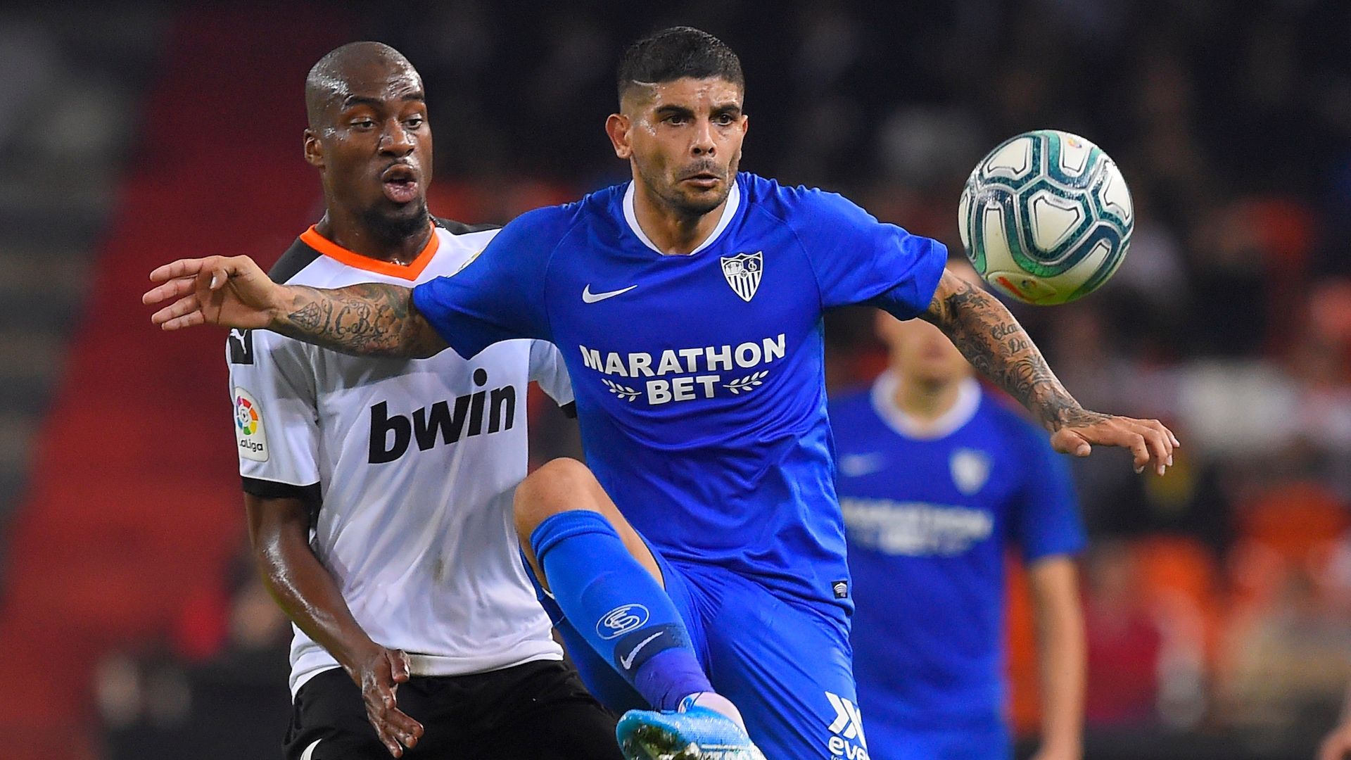 Banega Kondogbia Sevilla Valencia LaLiga