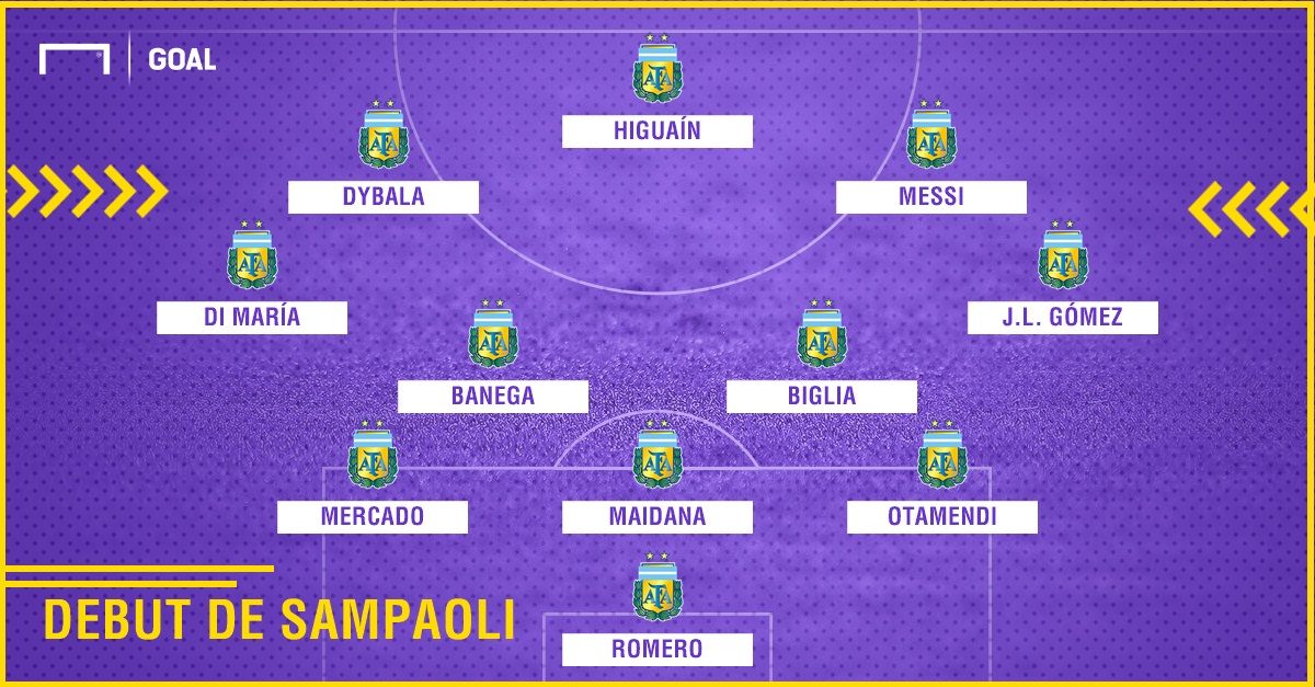 GFX Argentina XI Debut Sampaoli