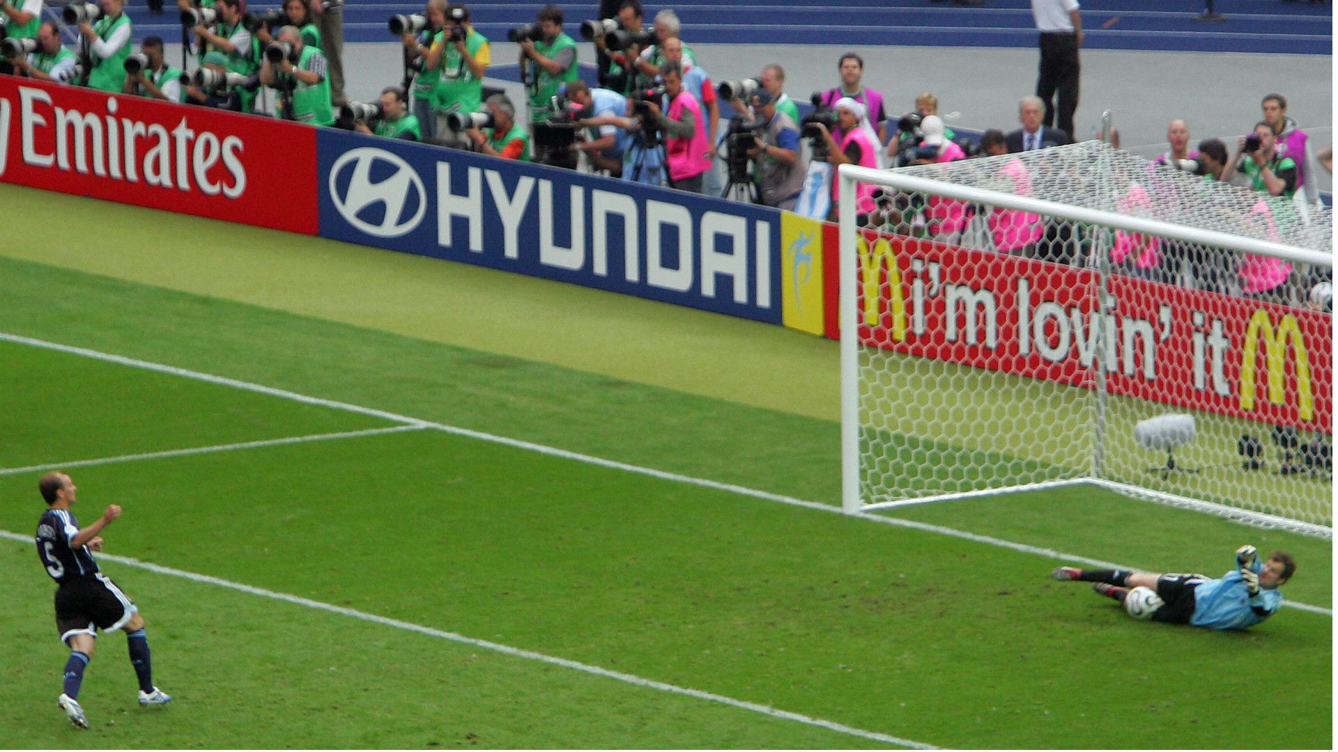 Esteban Cambiasso Argentina Alemania World Cup 2006