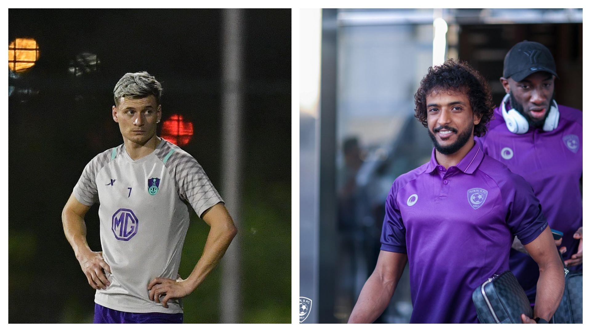 Ezgjan Alioski - Yasser Al-Shahrani - hilal - ahli 2021