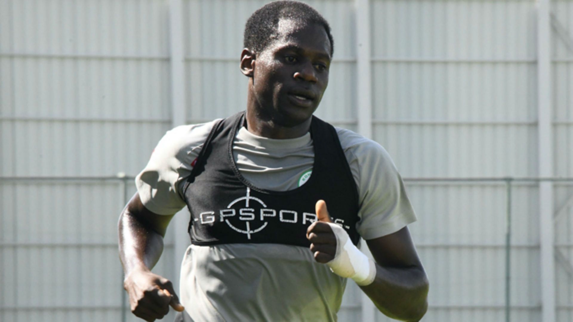 Farouk Miya of Uganda and Konyaspor.
