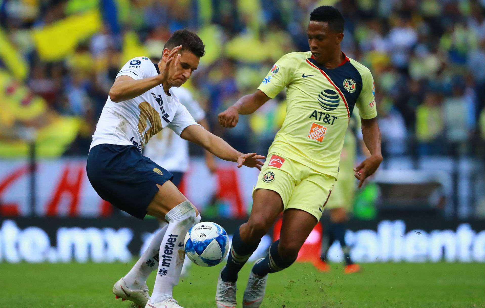 América Pumas Kevin Escamilla Andrés Ibarguen