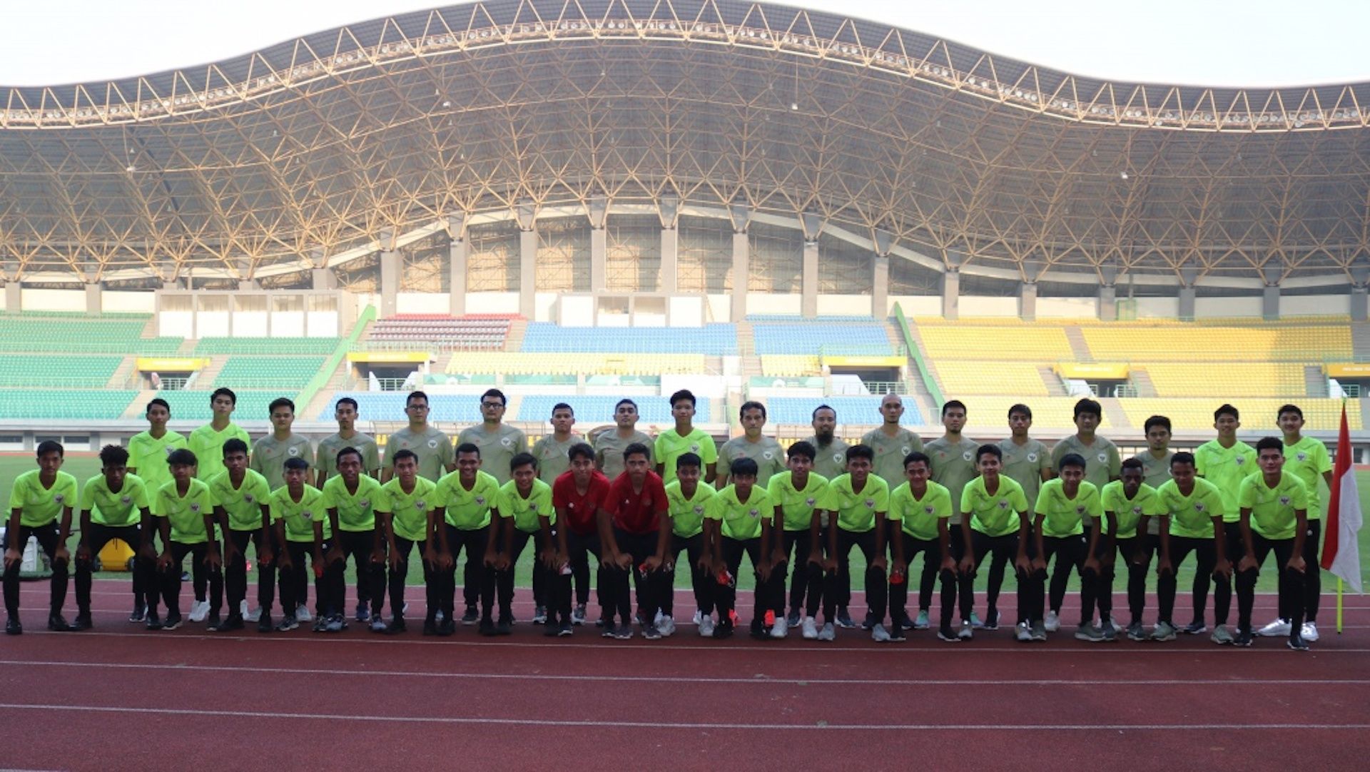 Timnas Indonesia U-16 - Upacara